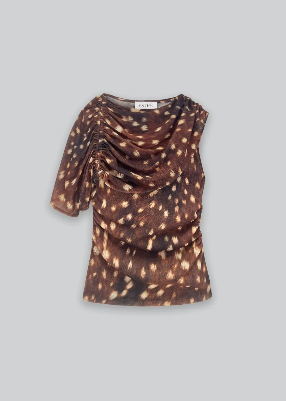 Esthe_Draped_Printed_Top_Deer_Print_Deerskin_Brown_10.jpg