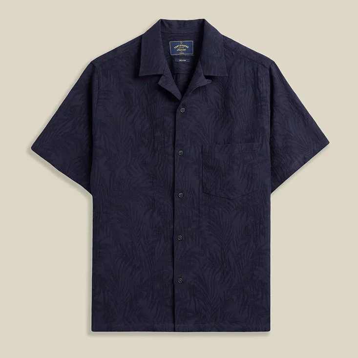 Potuguese_Flannel_Palm_Shirt_Navy_Blue_Jacquard_1.webp