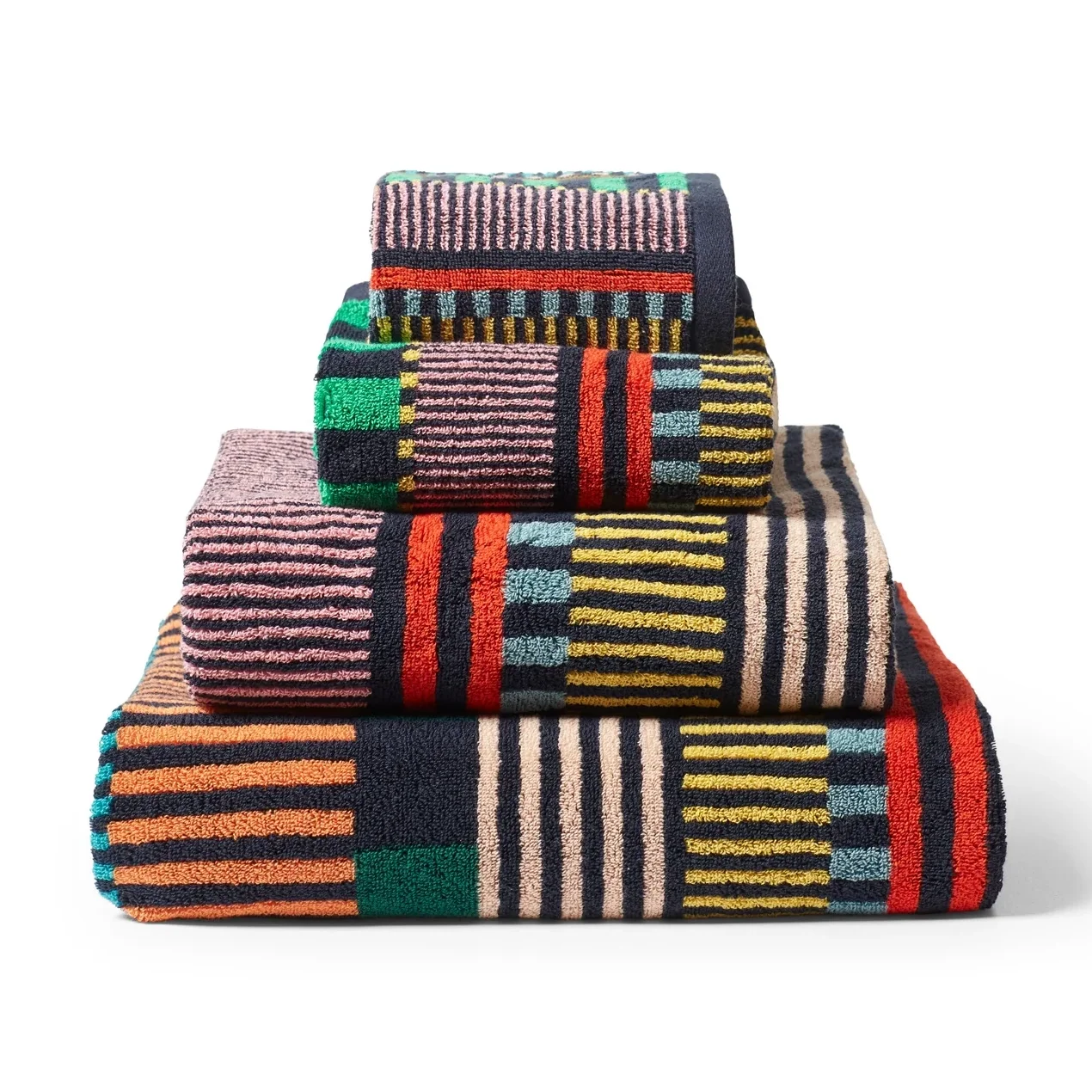 Donna_Wilson_Multi_Stripe_Towels_XL_Bath_Sheet_4.webp