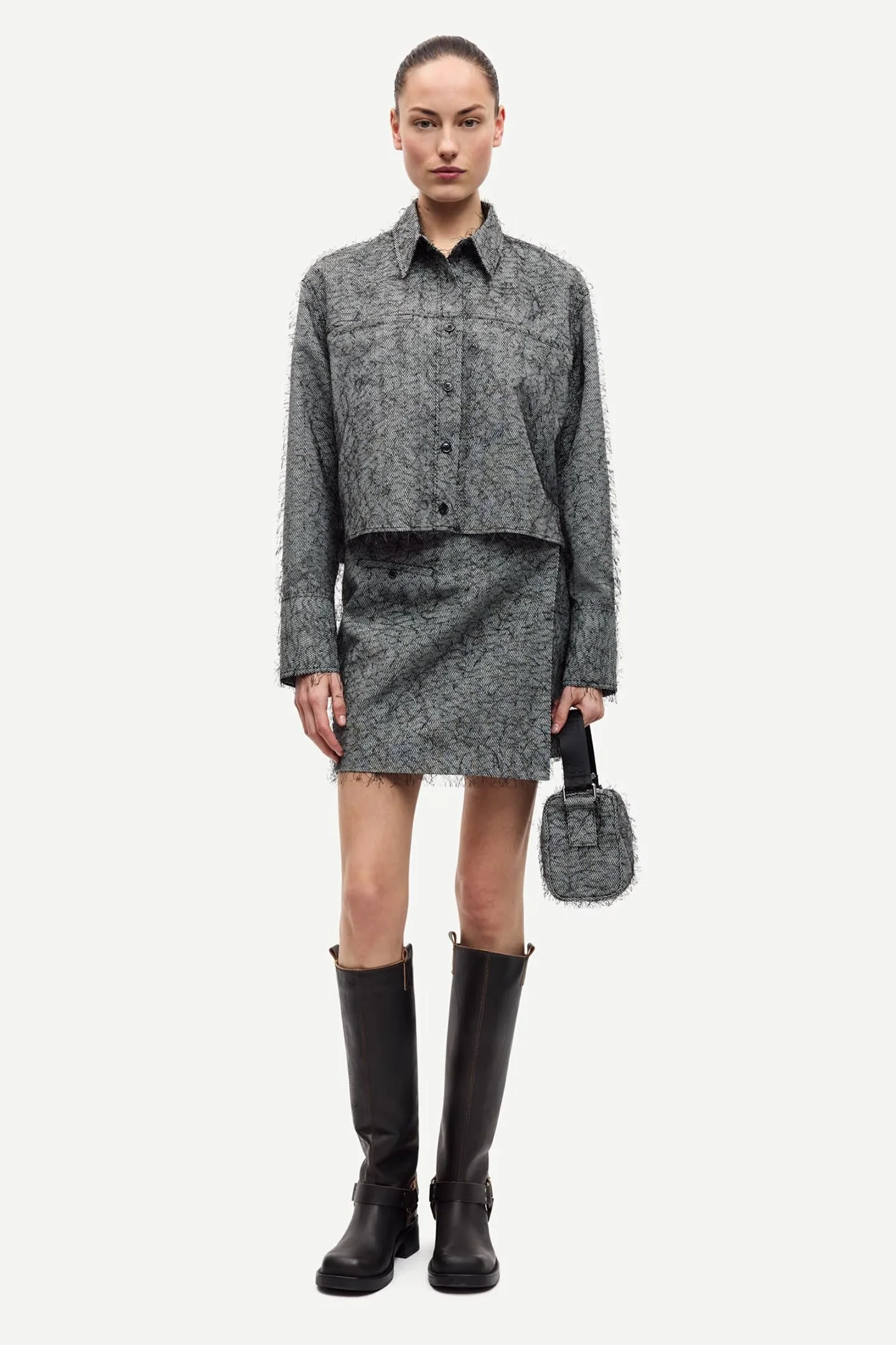 Samsoe_Sasofila_Shirt_Black_White_Herringbone_5.jpg