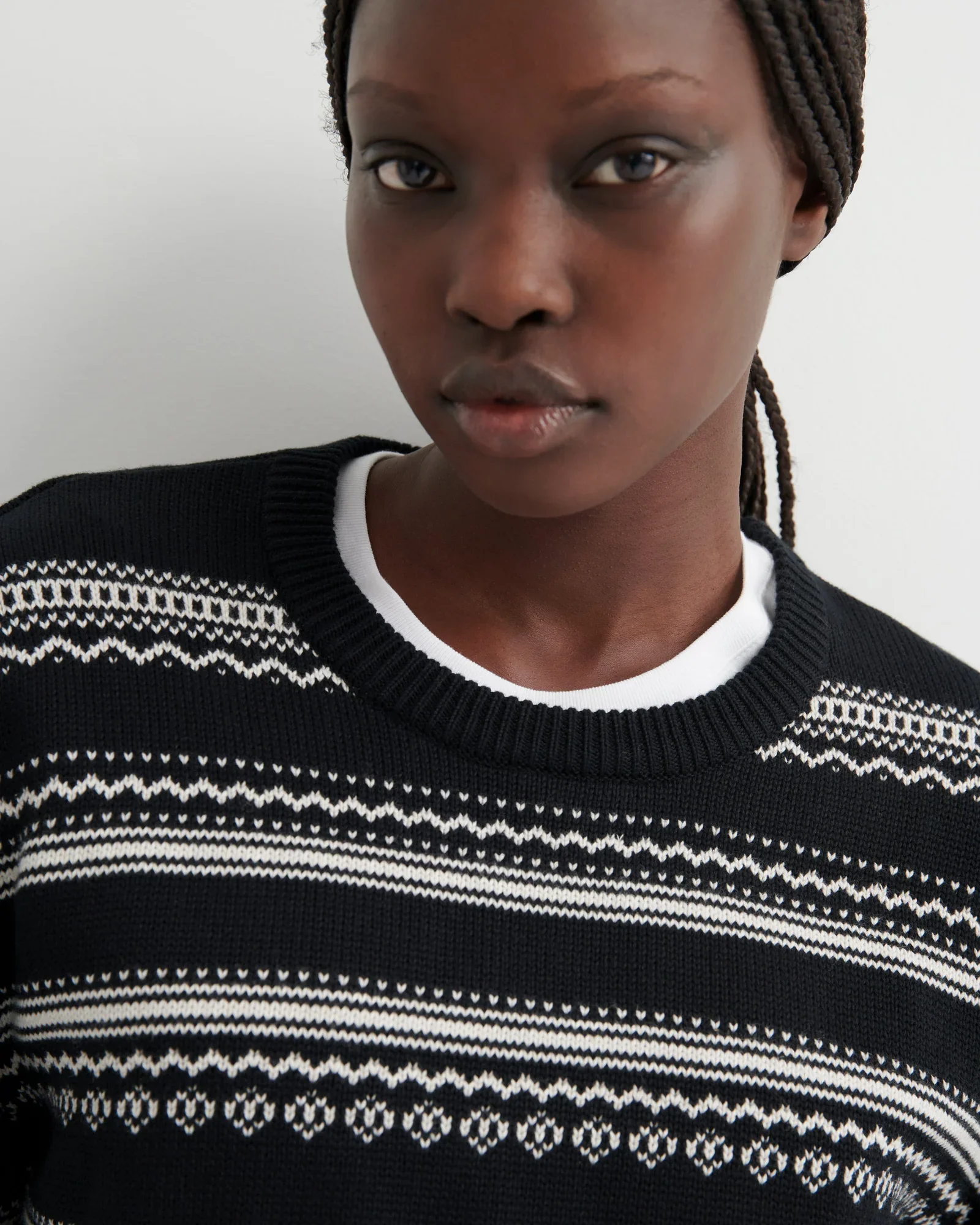 Kowtow_Jacques_Top_Black_Knit_Sweater_White_Stripe_4.webp