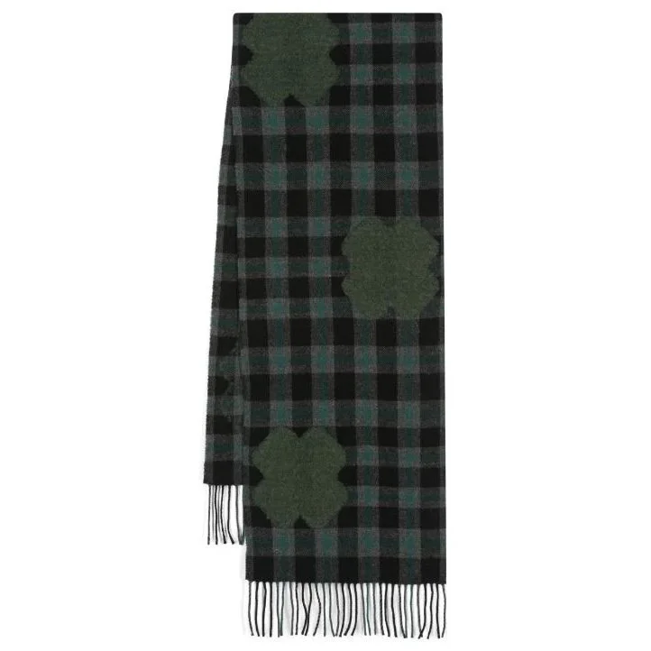 Henrik_Vibskov_Cross_Wool_Scarf_Olive_Navy_Grid_1.jpeg