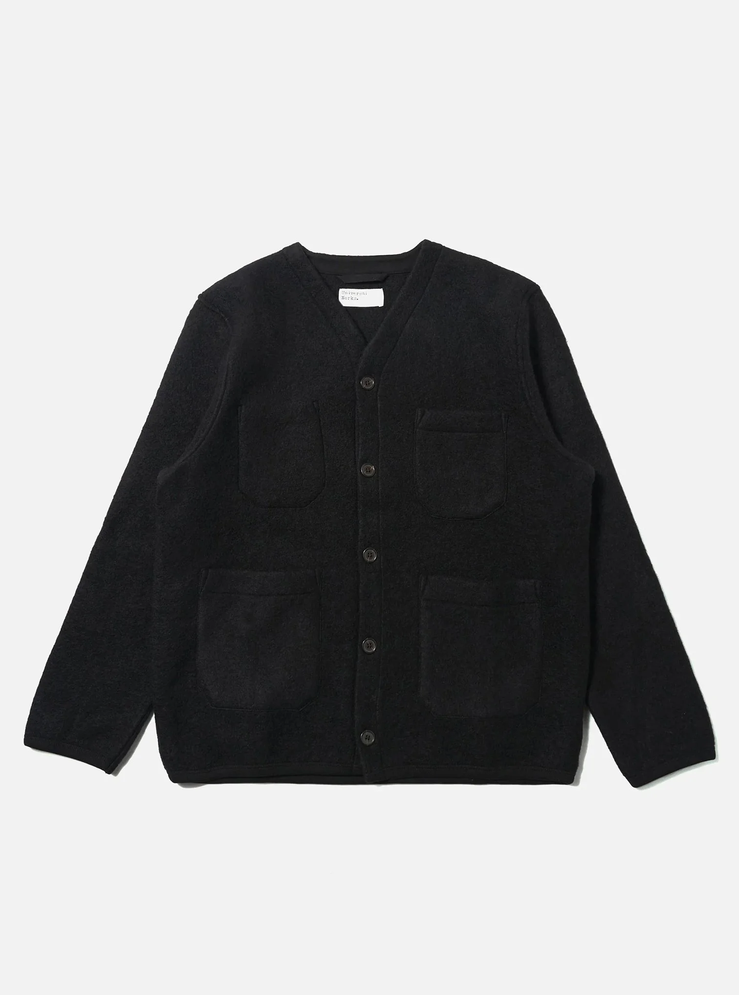 Universal_Works_Cardigan_Wool_Fleece_Black_1.jpg