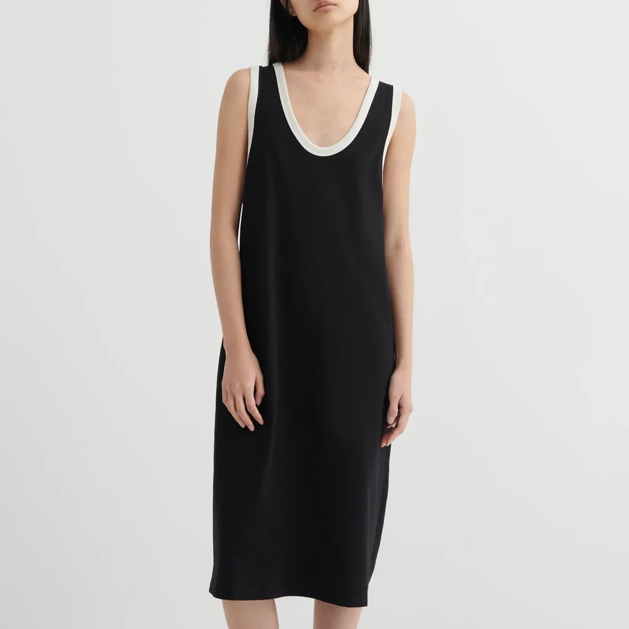 Kowtow_Variation_Dress_Black_Tank_White_Contrast_1a.webp