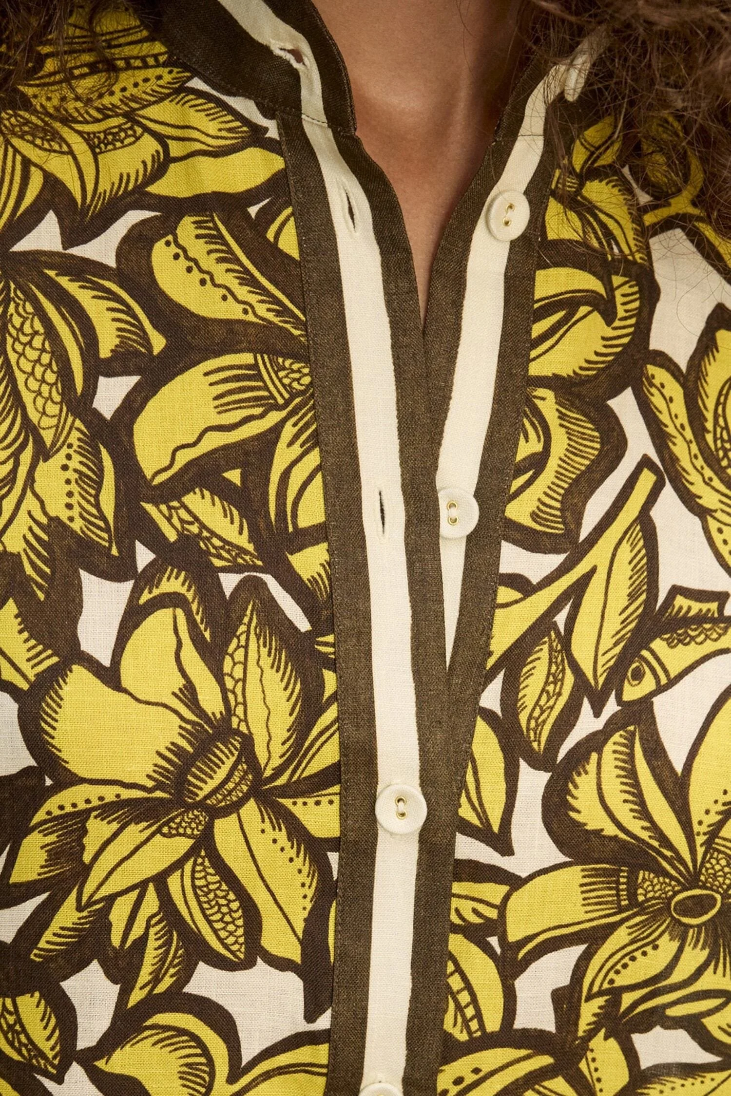 Alemais_Mona_Pool_Dress_Tunic_Kaftan_Bananas_Yellow_Brown_4.jpg