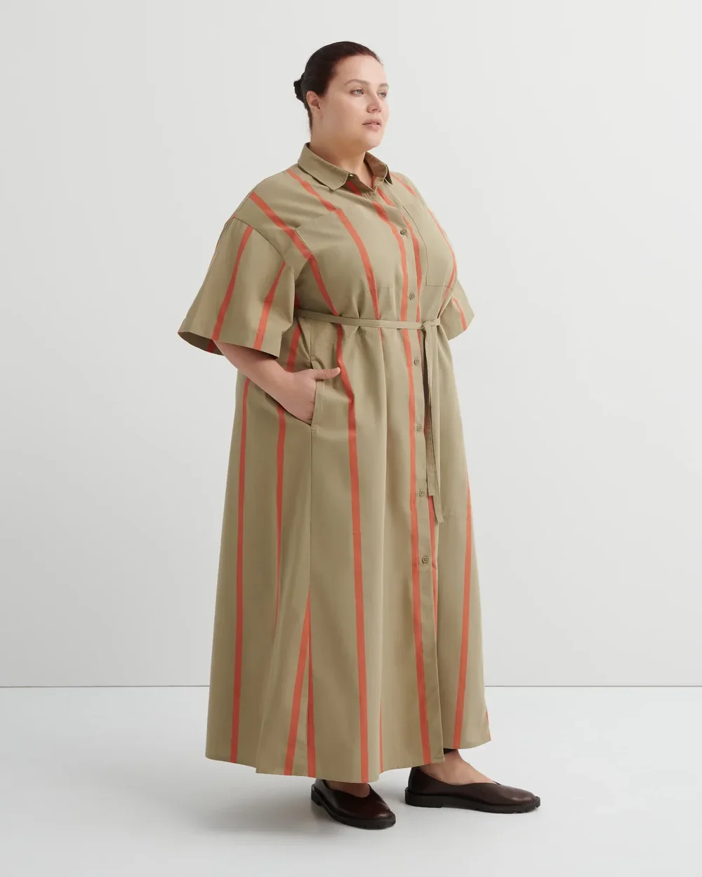 kowtow shirt dress Kowtow Shirt Dress - Stripe Check