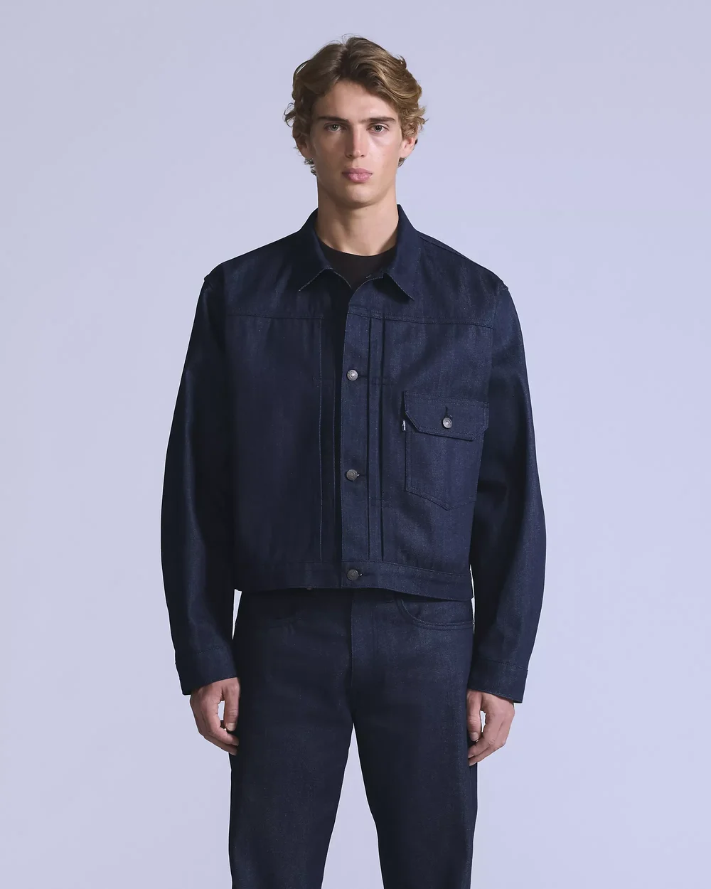 Levi's BLUETAB TYPEⅠトラッカージャケット　GWセール Levi's Blue Tab Type I Trucker Jacket Deep Blue Well MIJ