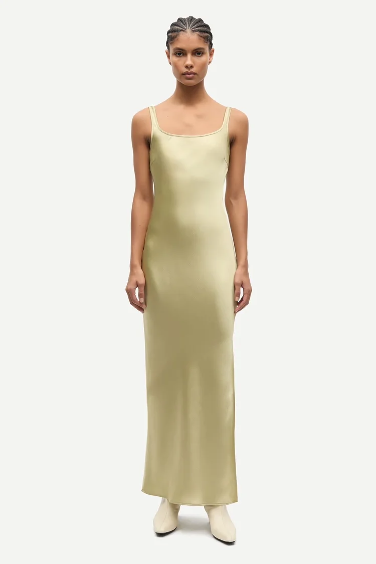 samsoe green dress Samsøe Sunna Sage — Aggregate Supply nav_division:Dress