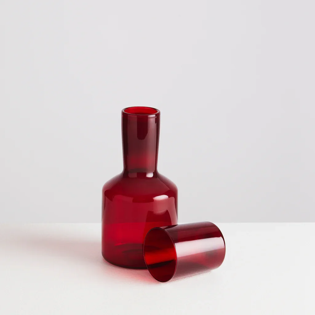 Maison_Balzac_Jai_Soif_Carafe_Set_Glass_Rouge_Red_1.webp