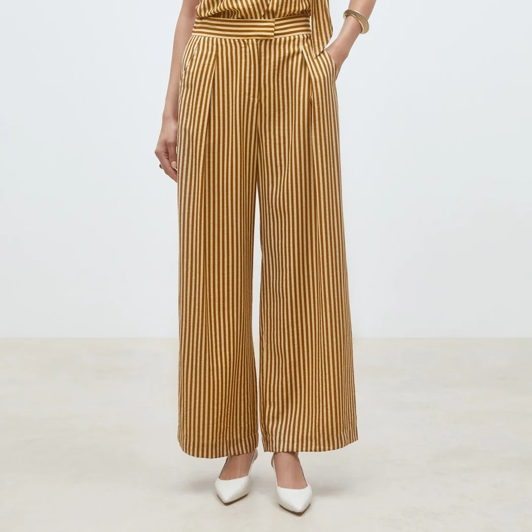 Suncoo_Jorys_Pant_Camel_Stripe_Brown_Caramel_Gold_1a.webp