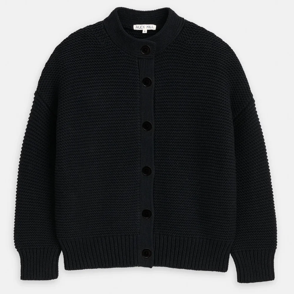 Alex Mill Nico Cardigan Black — Aggregate Supply