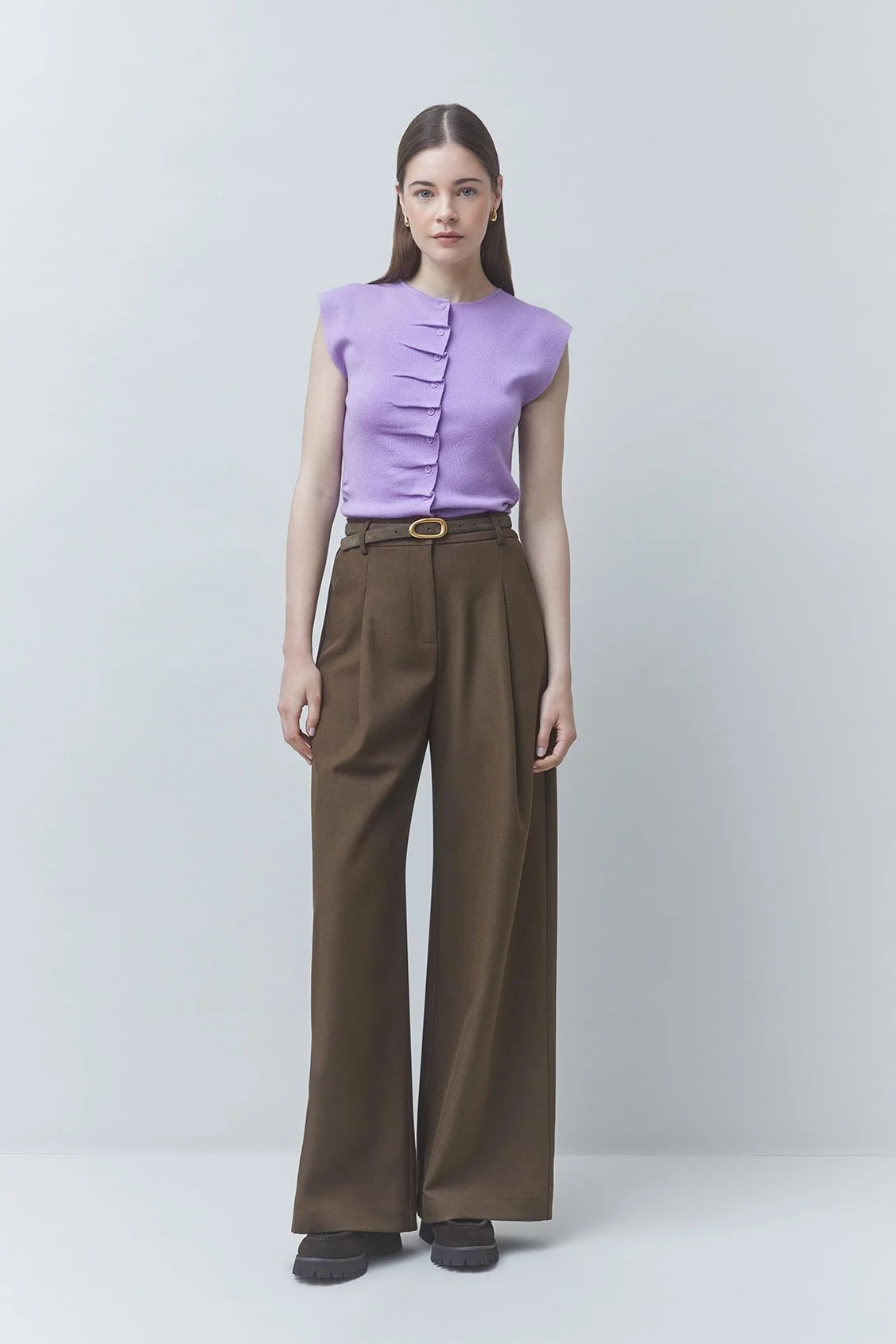 Suncoo_Joker_Wide_Leg_Pleated_Pants_Choco_Brown_1.jpg