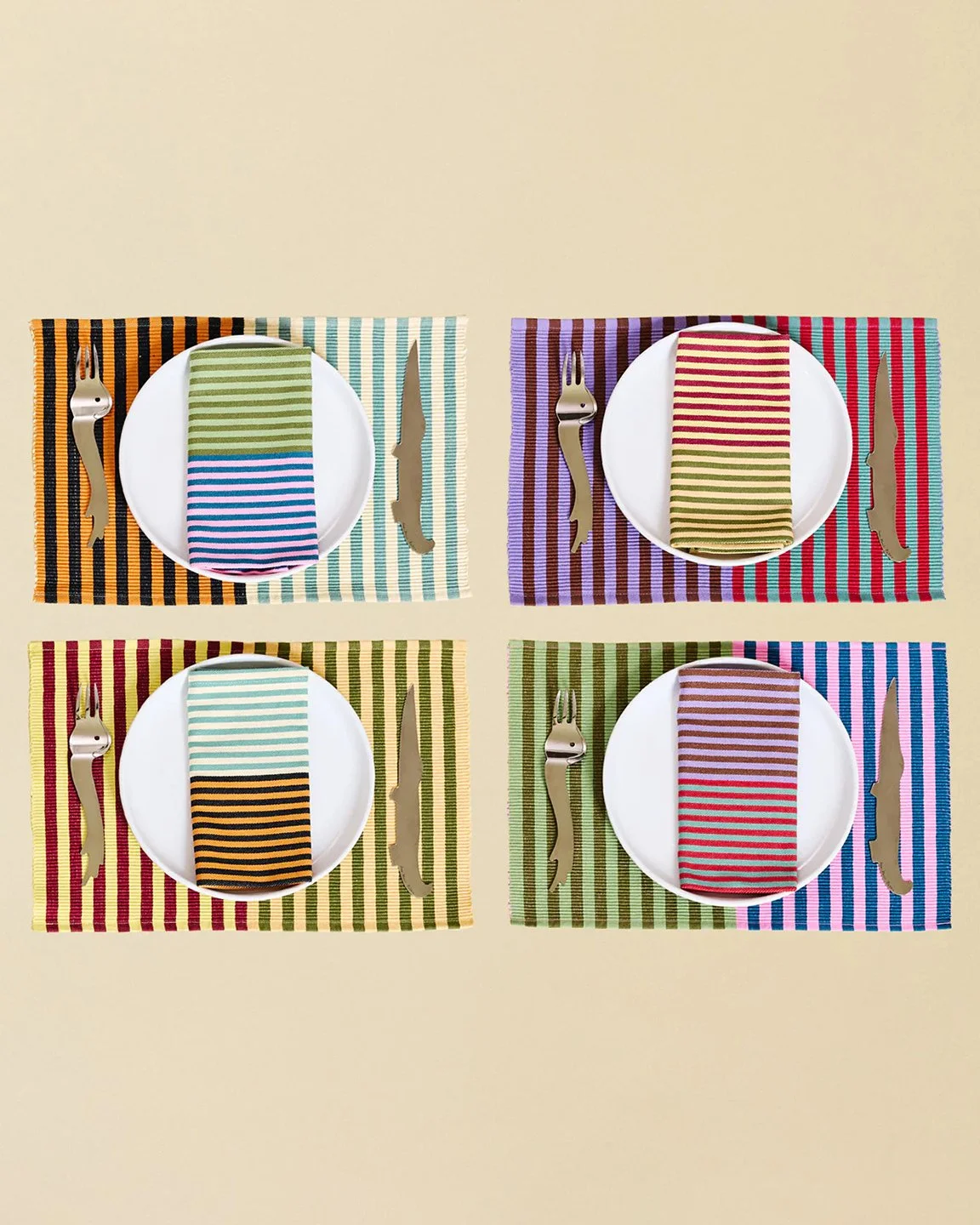 Dusen_Dusen_Duo_Stripe_Placemats_Set_Four_2.jpg