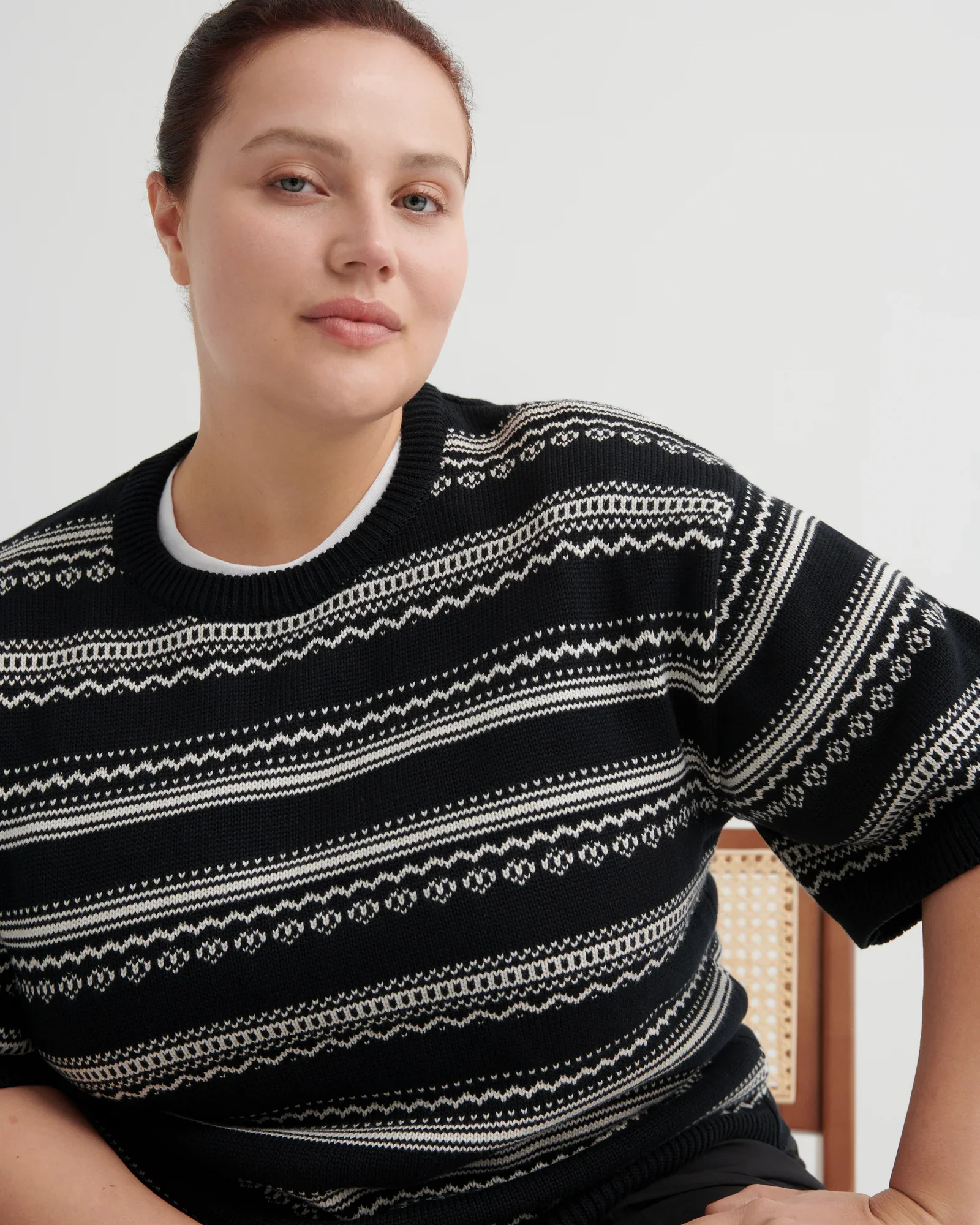 Kowtow_Jacques_Top_Black_Knit_Sweater_White_Stripe_6.webp