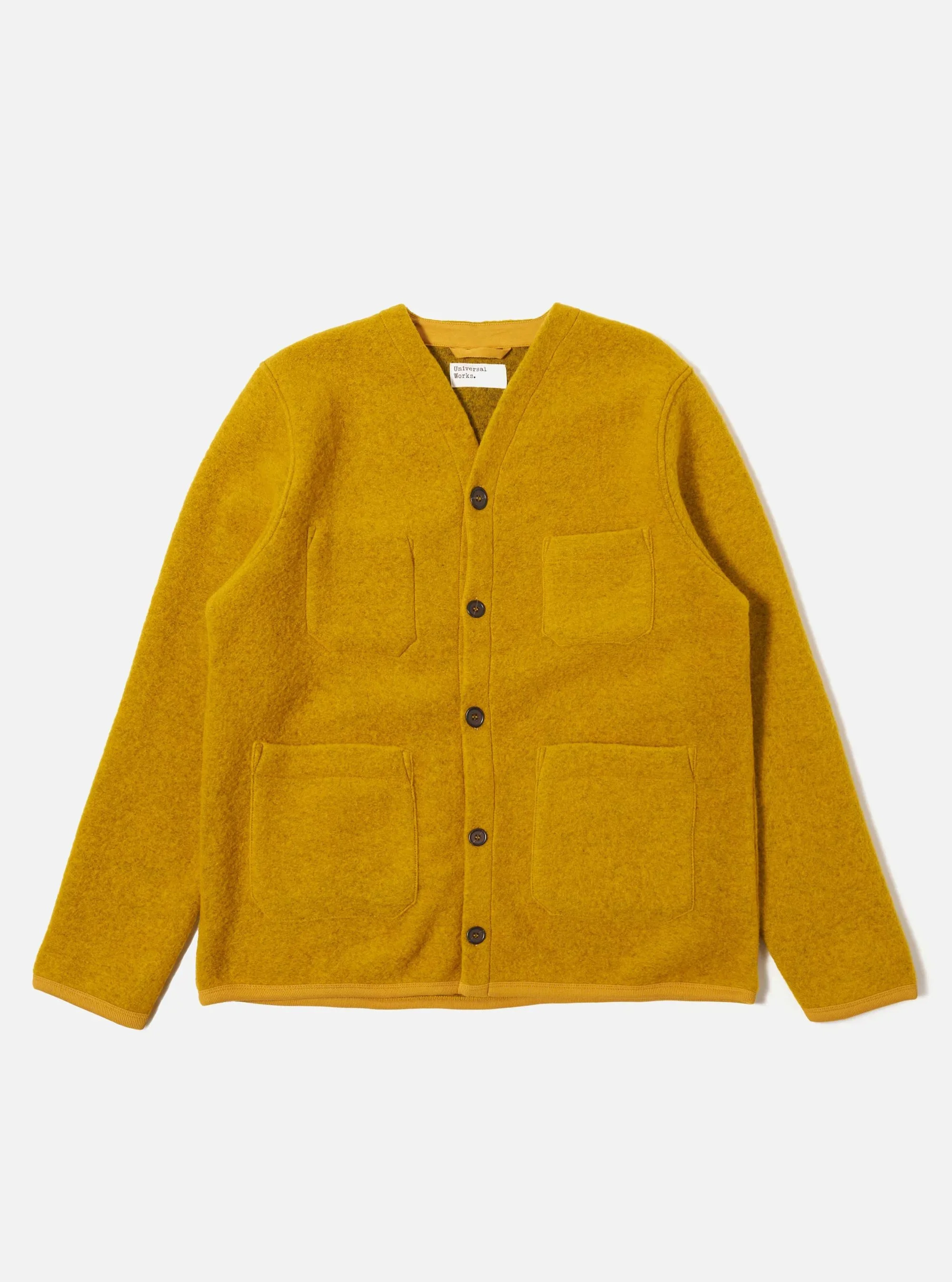 Universal_Works_Wool_Fleece_Cardigan_Yellow_Gold_Mustard_1.jpg