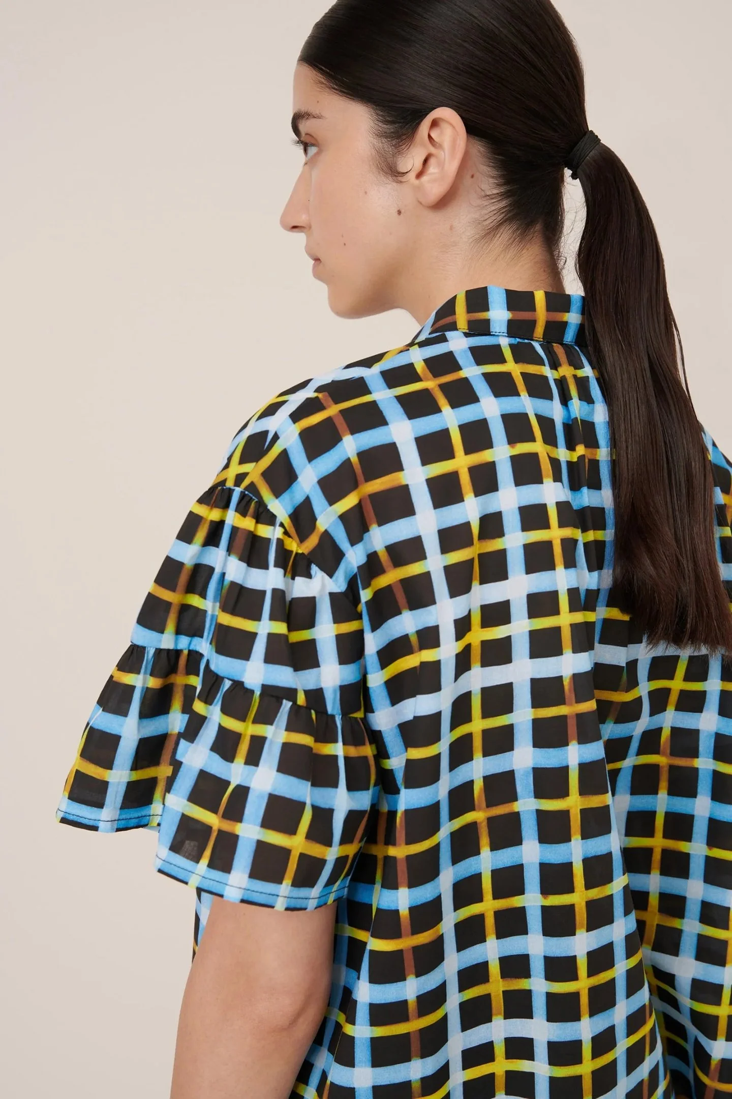 Kowtow_Painterly_Blouse_Neon_Tartan_Plaid_6.jpg