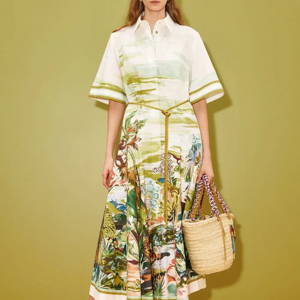Almais Jungle Boogie Shirtdress  Aggregate Supply