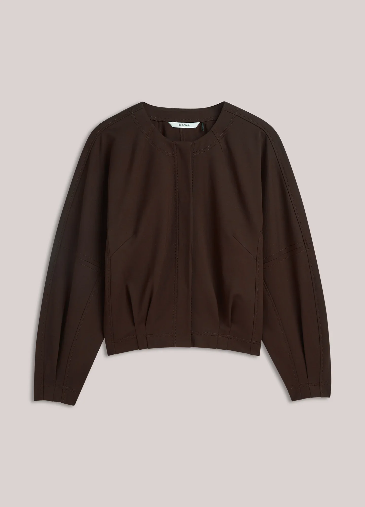 Summum_Punto_Milano_Jacket_Chocolate_Brown_6.webp
