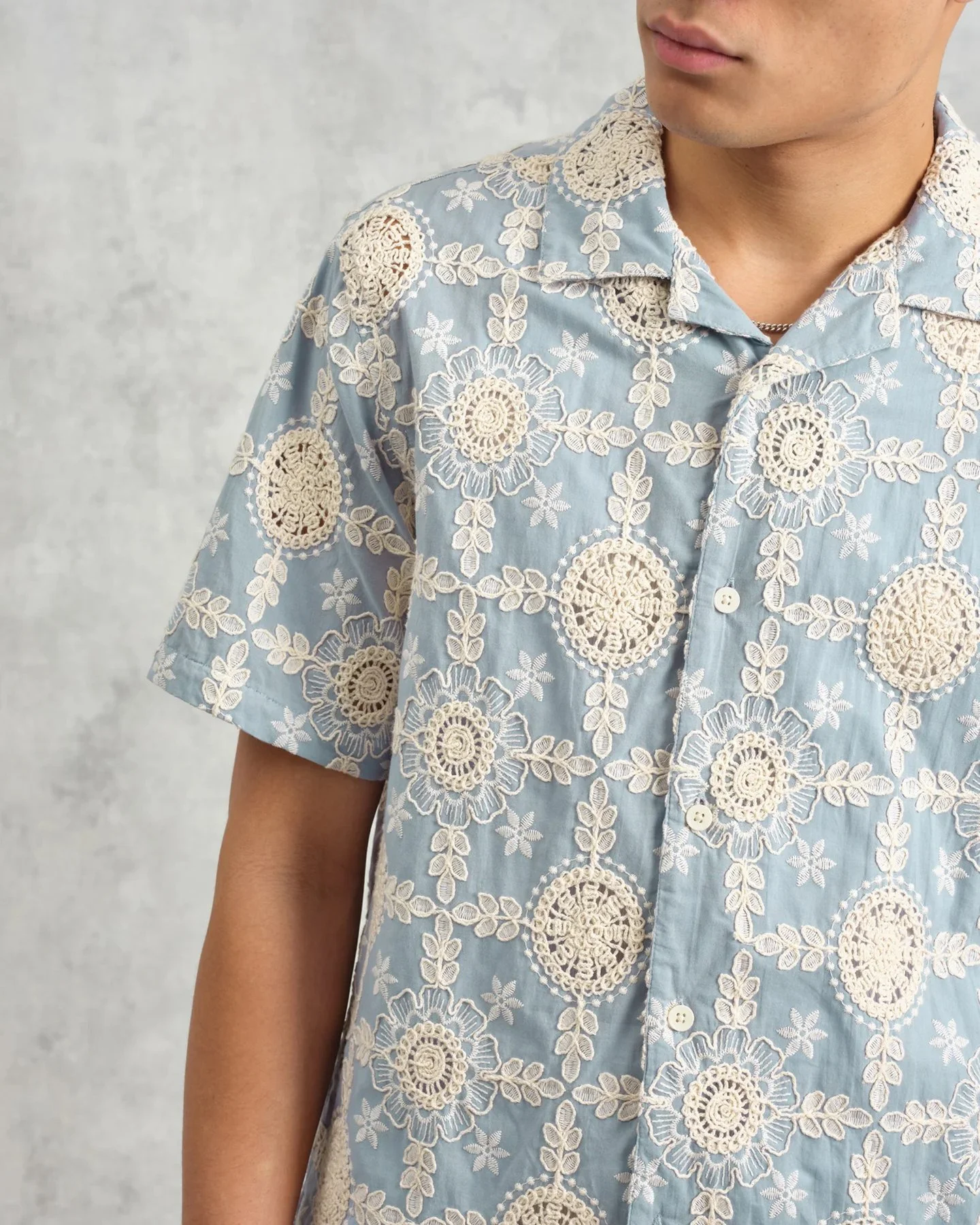Wax_London_Didcot_Shirt_Pale_Blue_Ecru_Intricate_Lace_Short_Sleeve_3.jpg