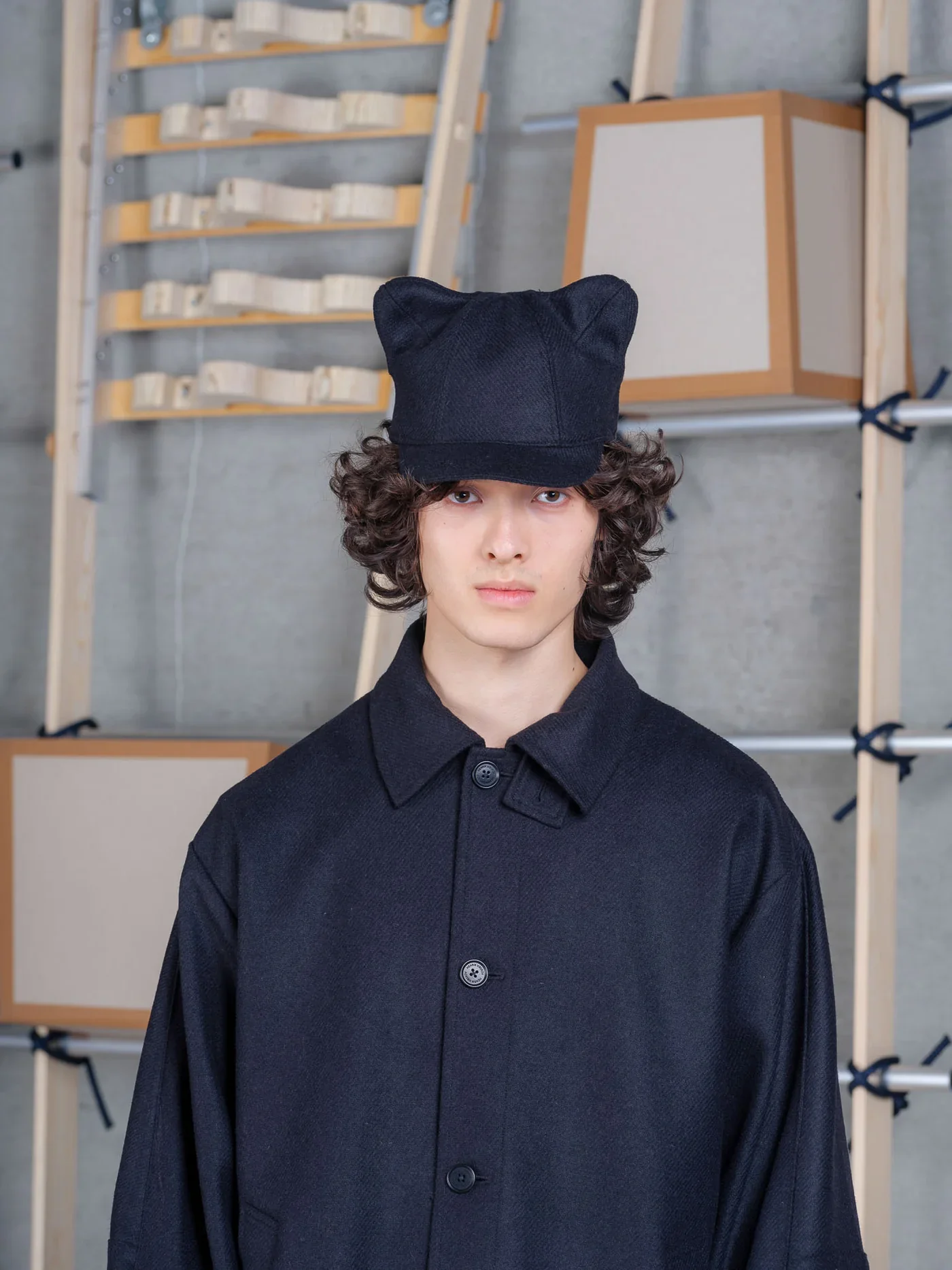 Henrik_Vibskov_Cara_Eyed_Cap_Black_Wool_2.webp