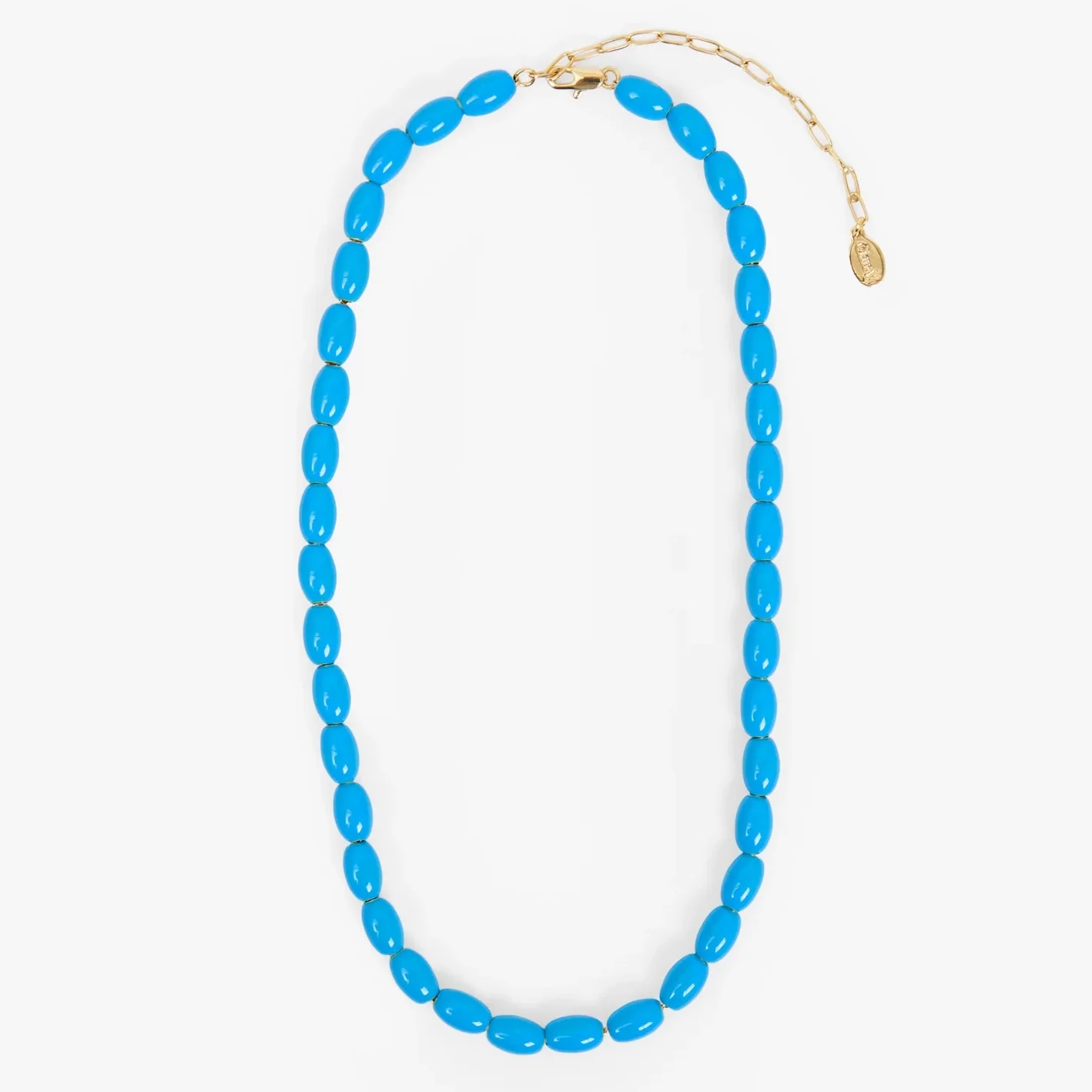 Clare_V_Grande_Enamel_Barrel_Chain_Necklace_Electric_Cobalt_Blue_1a.webp