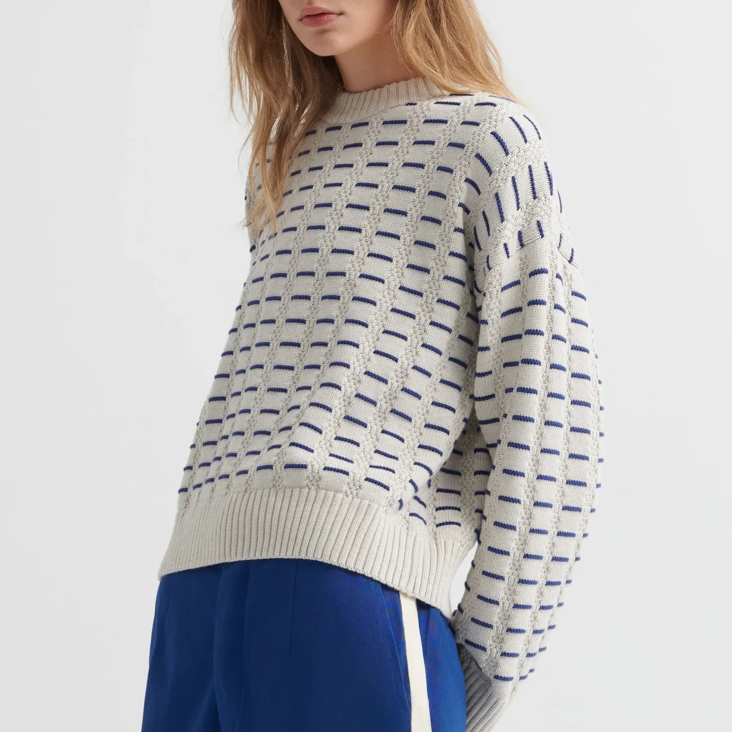 Kowtow_Thread_Jumper_Oat_Melange_1a.webp