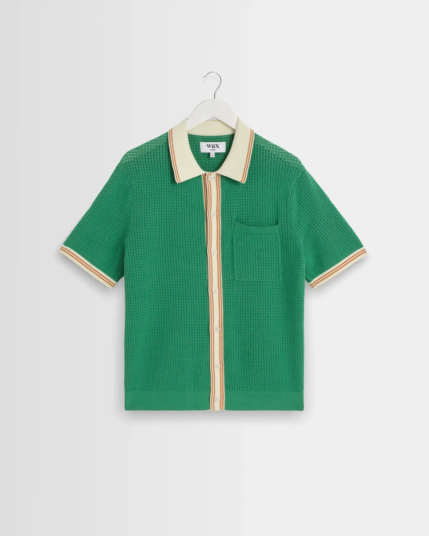 Wax_London_Belle_Polo_Shirt_Tipped_Pointelle_Green_1.webp