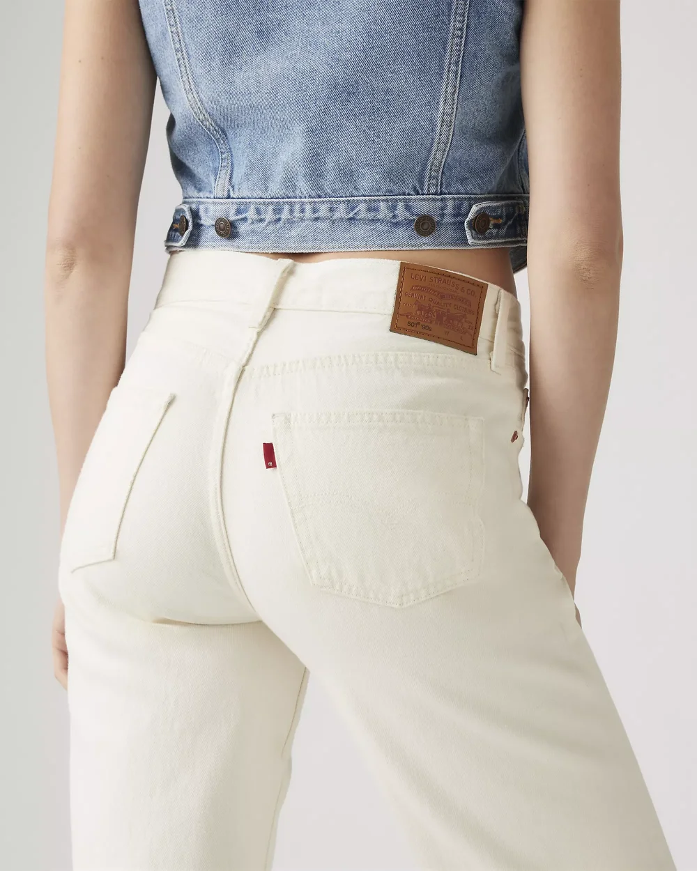 Levi's 501 '90s Ecru Booper — Aggregate Supply
