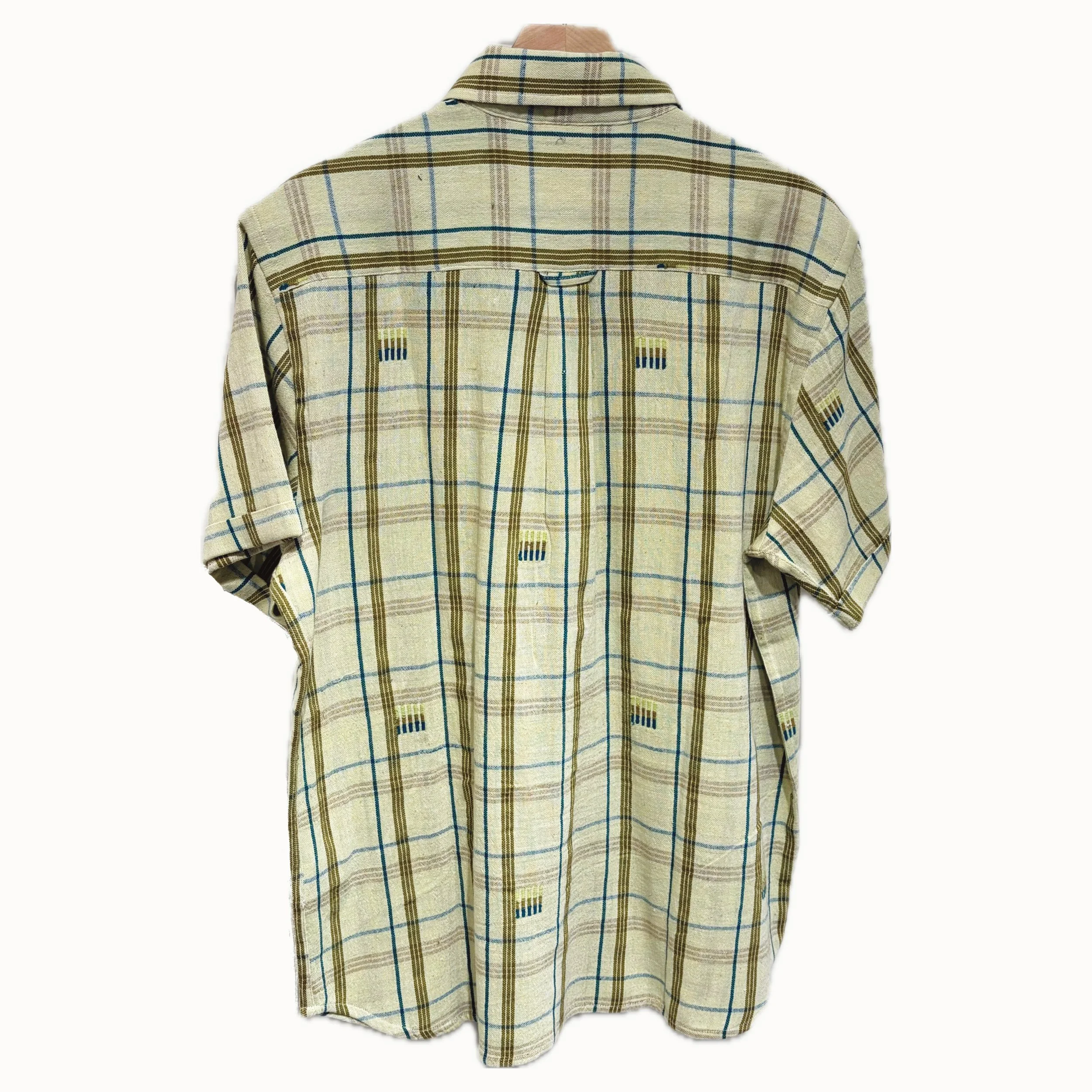 Kardo_Ron_Shirt_Woven_Ikat_Plaid_Lemon_Yellow_2.jpg