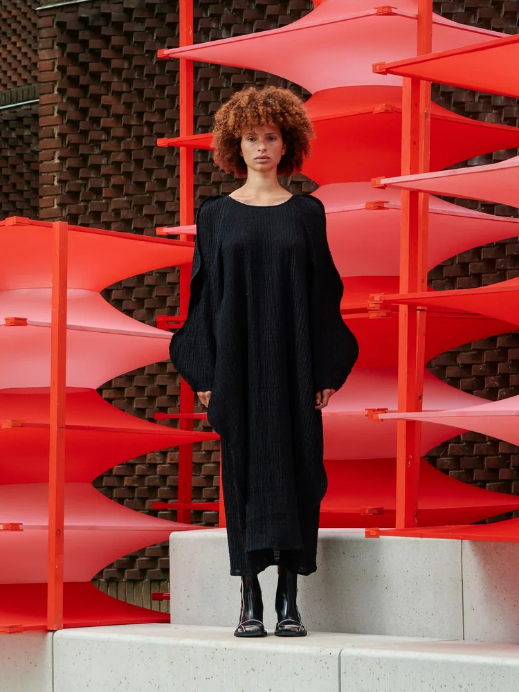 Henrik Vibskov Octo Dress Black — Aggregate Supply