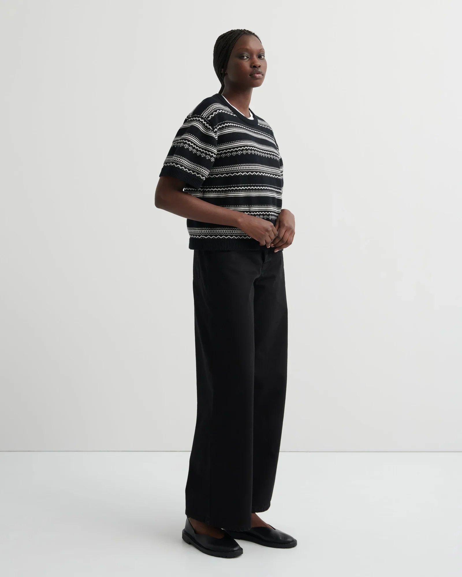 Kowtow_Jacques_Top_Black_Knit_Sweater_White_Stripe_3.webp