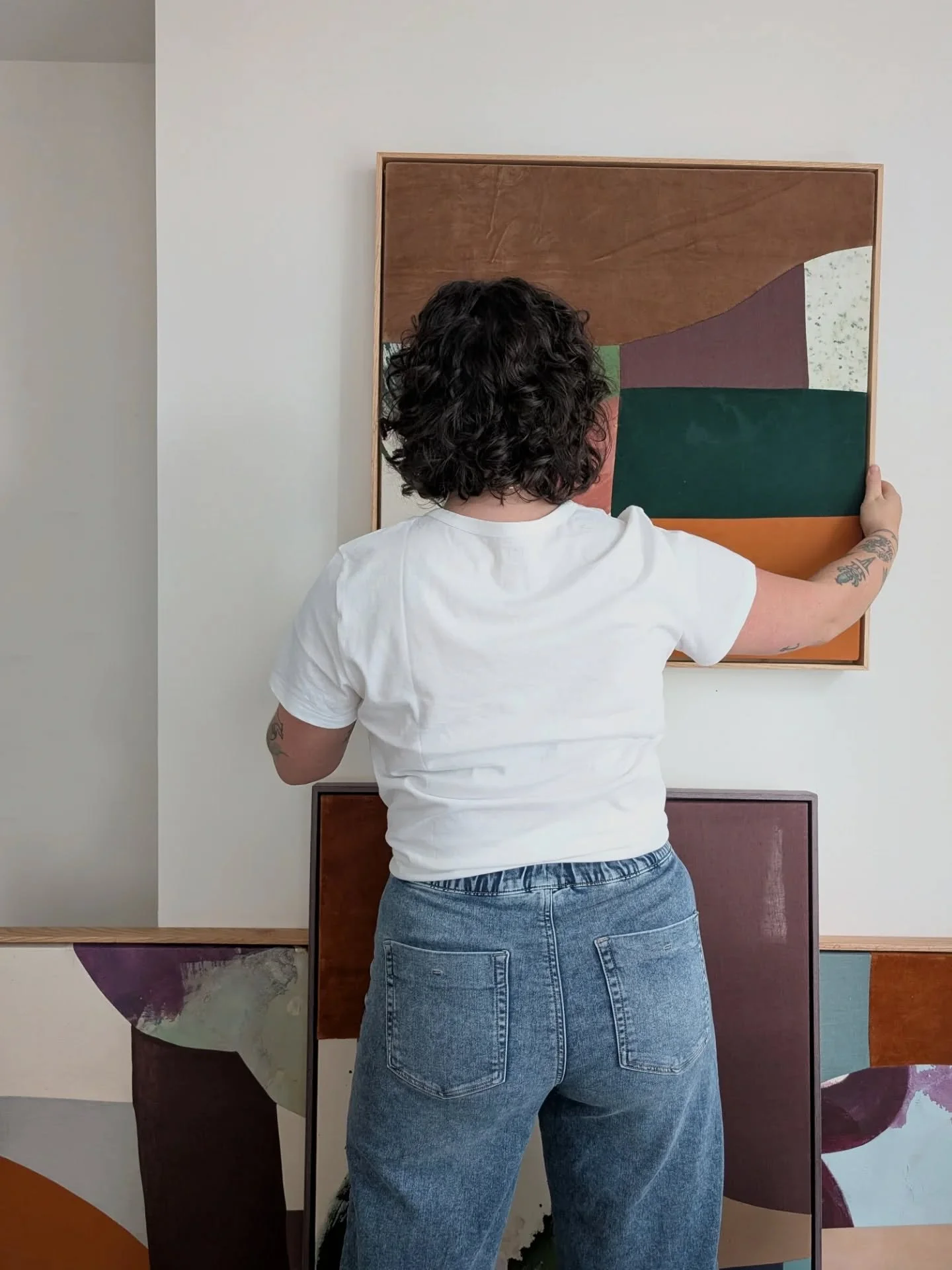 Sneaky peek and behind the scenes of a new collection I just finished up for @tacitcollective . Available November 6th ✨