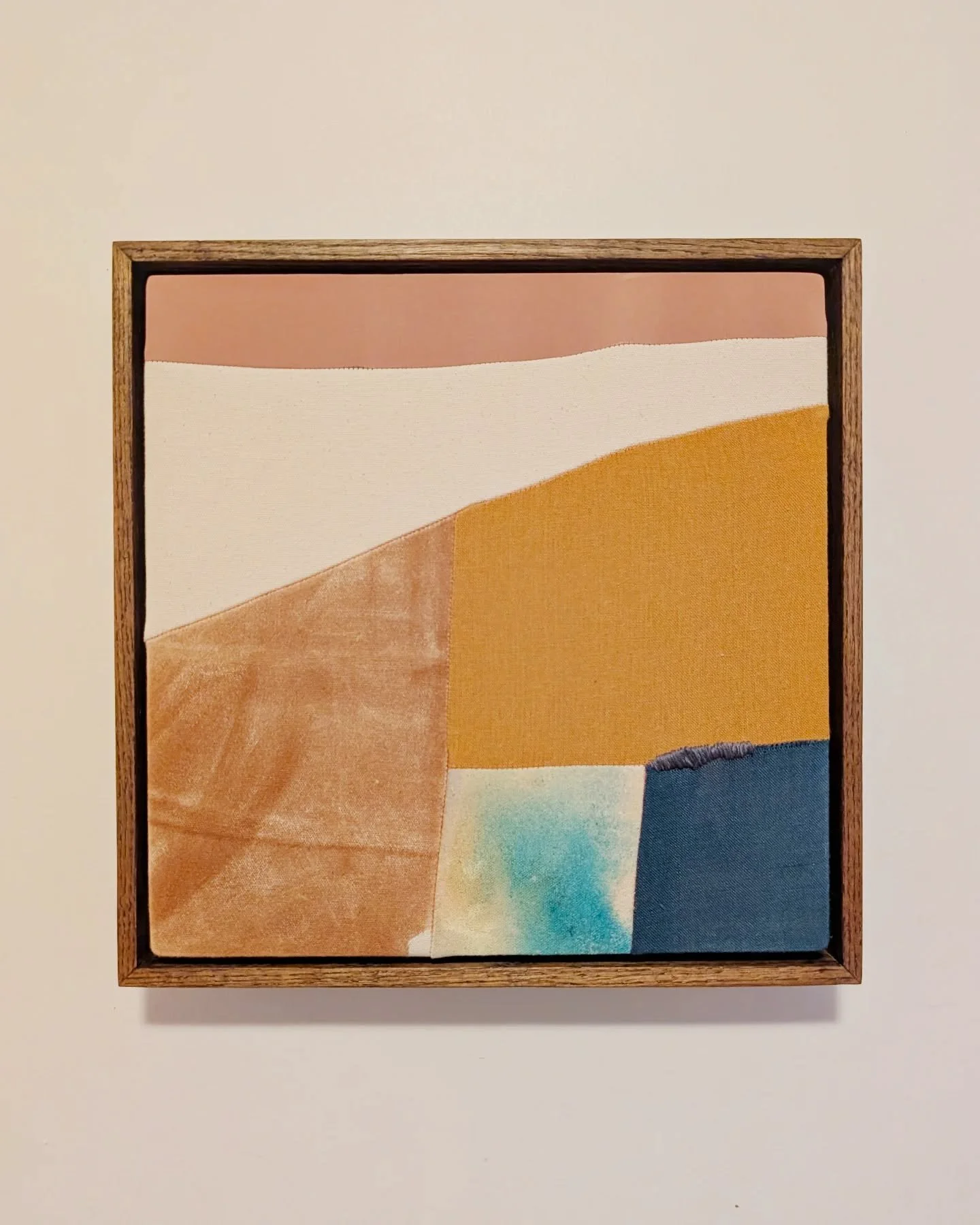 I'm excited to have a new piece featured in @jkostuikgallery 17th annual silent art auction! &quot;Another Day&quot; is a 12&quot; x 12&quot; piece made with black tea ink, acrylic, sewn textiles and a little bit of embroidery. 

Bidding closes on Sa