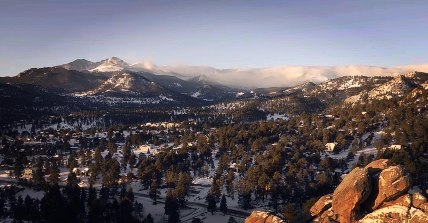 Loving the views here in Estes Park!