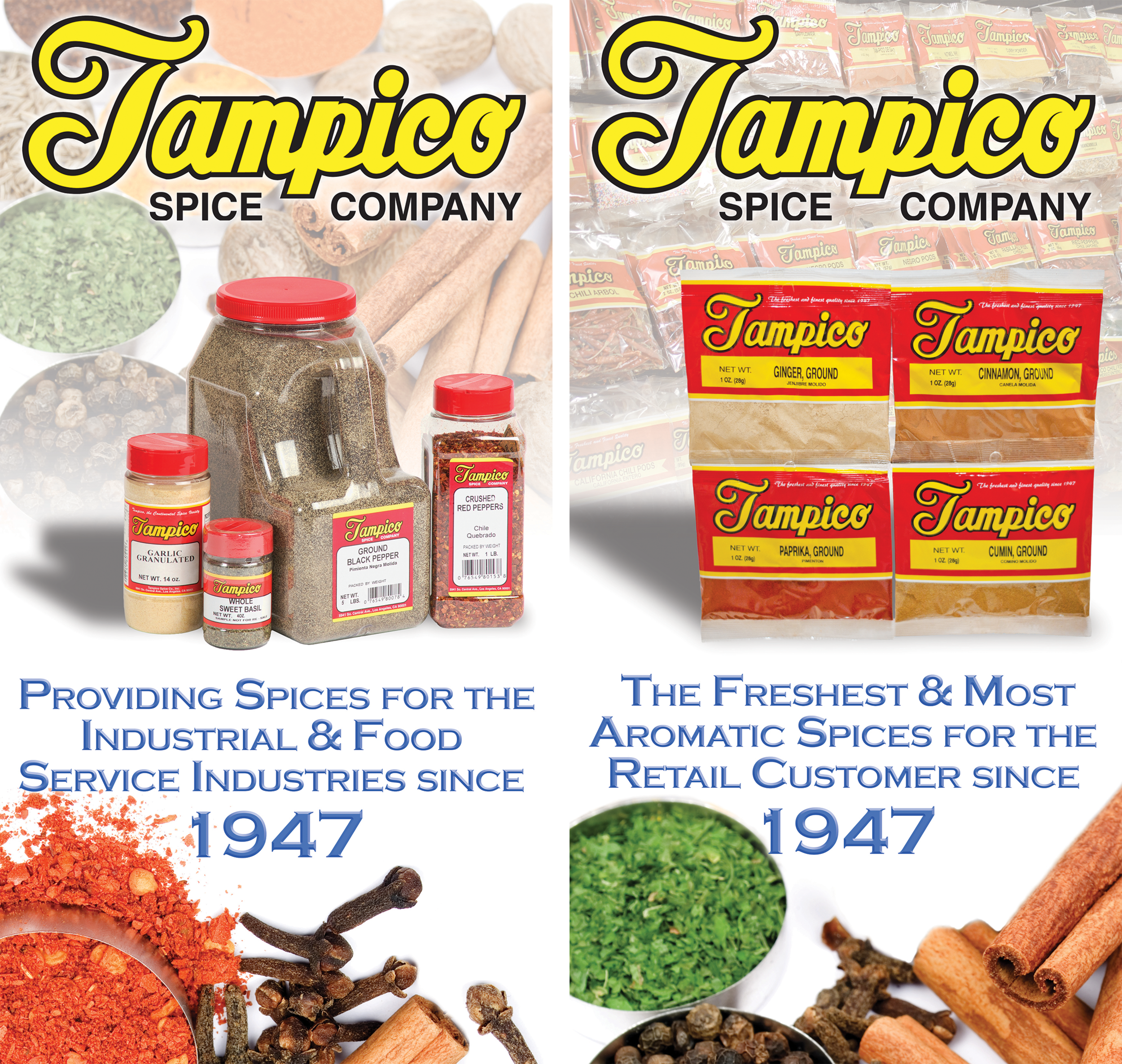 HLS Media Graphic Design Tampico Spice Company