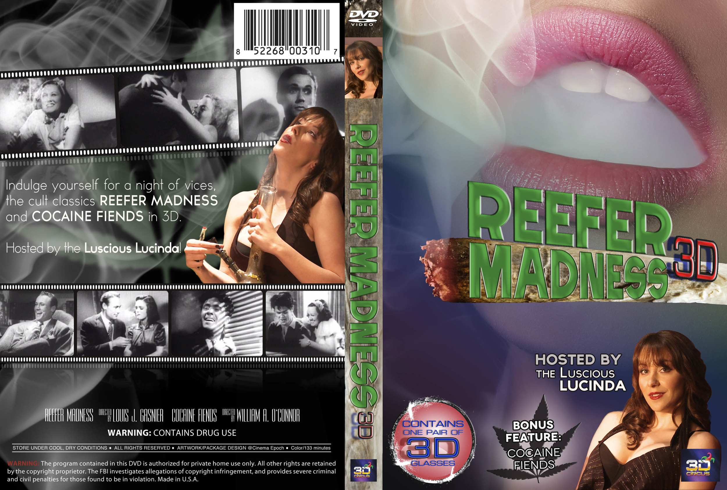 Reefer Madness 3D DVD