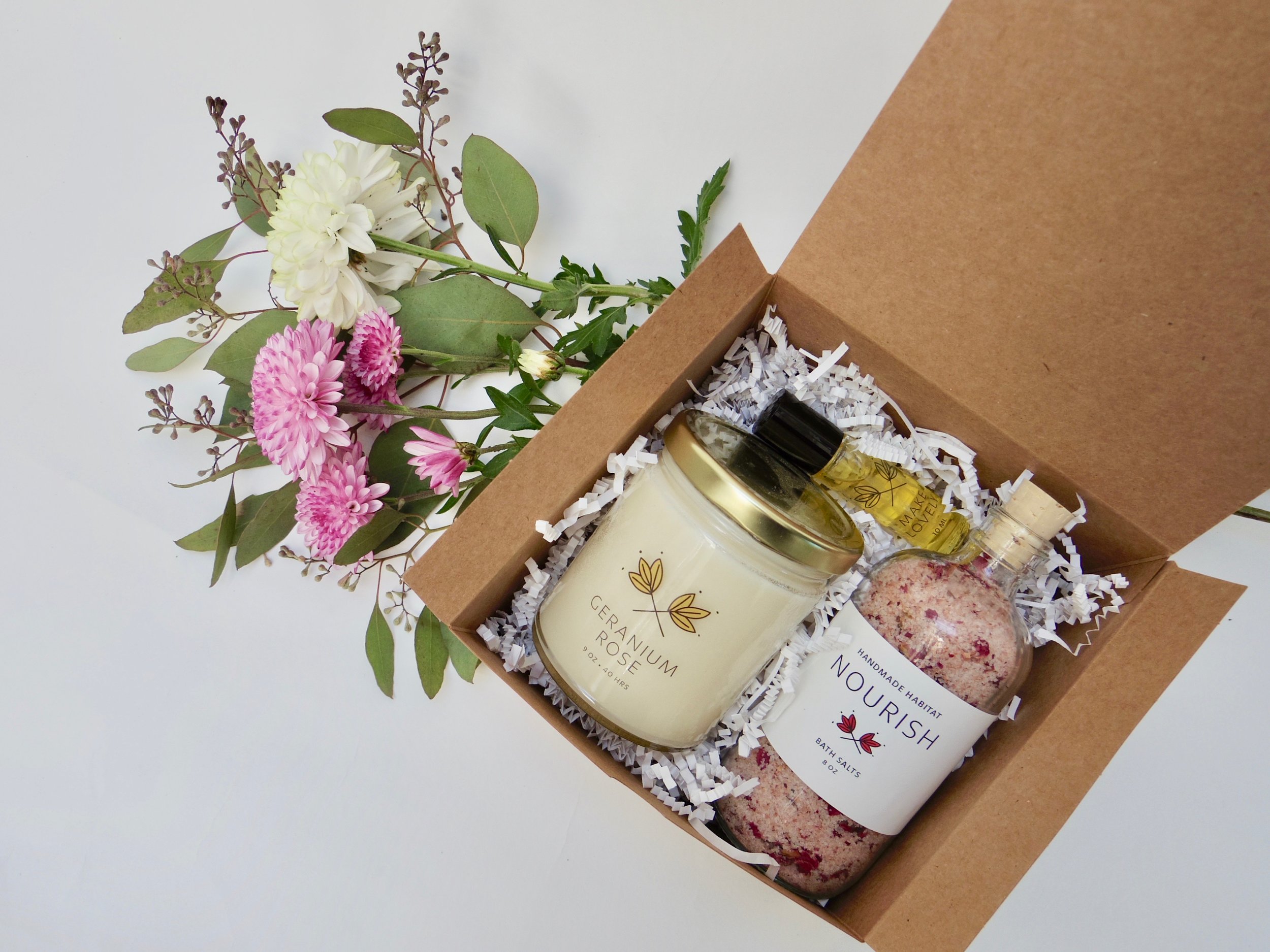 Nourish Self Care Day Gift Set