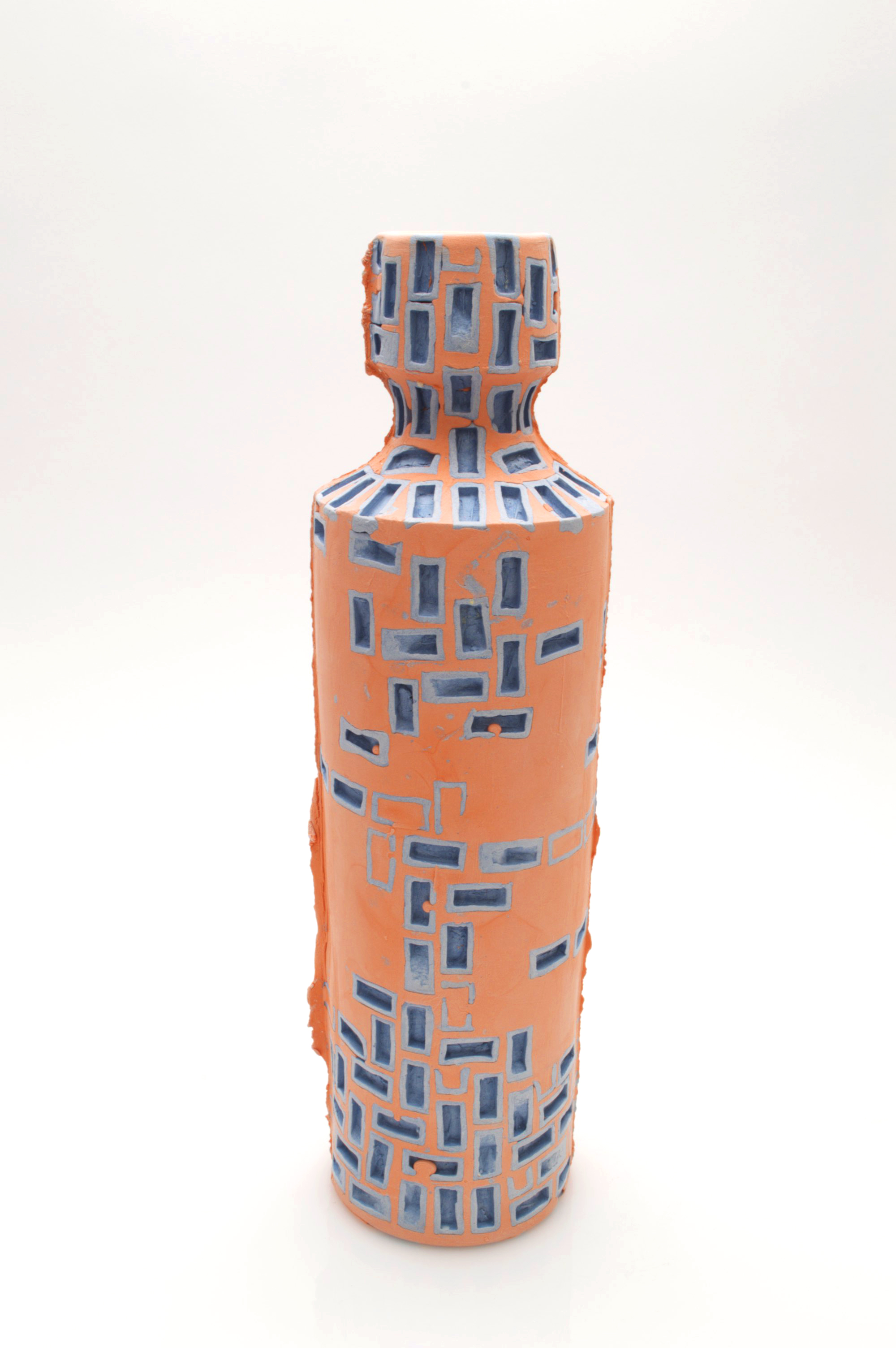 Mini-Brickware Bottle (Blue &amp; Orange)