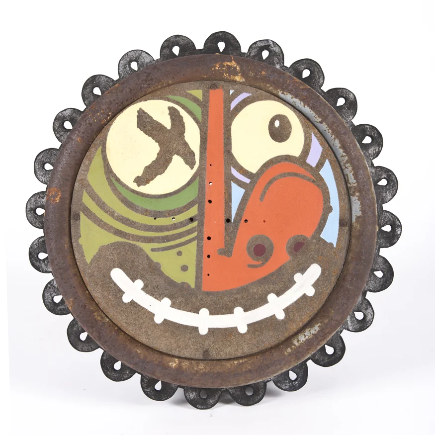 stool faced mixed media available