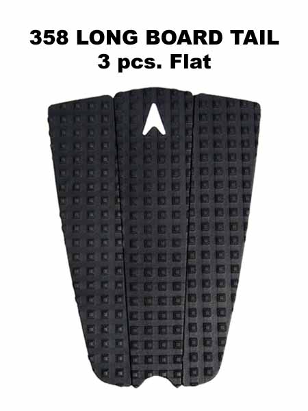 Astrodeck 357 Black X-Large Longboard Tail Traction Pad