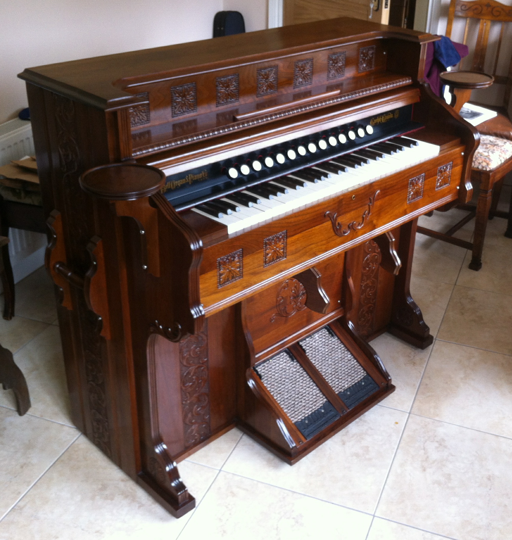  Bell of Guelph, Canada, 1897 Reed Organ Restored 2013-2014 