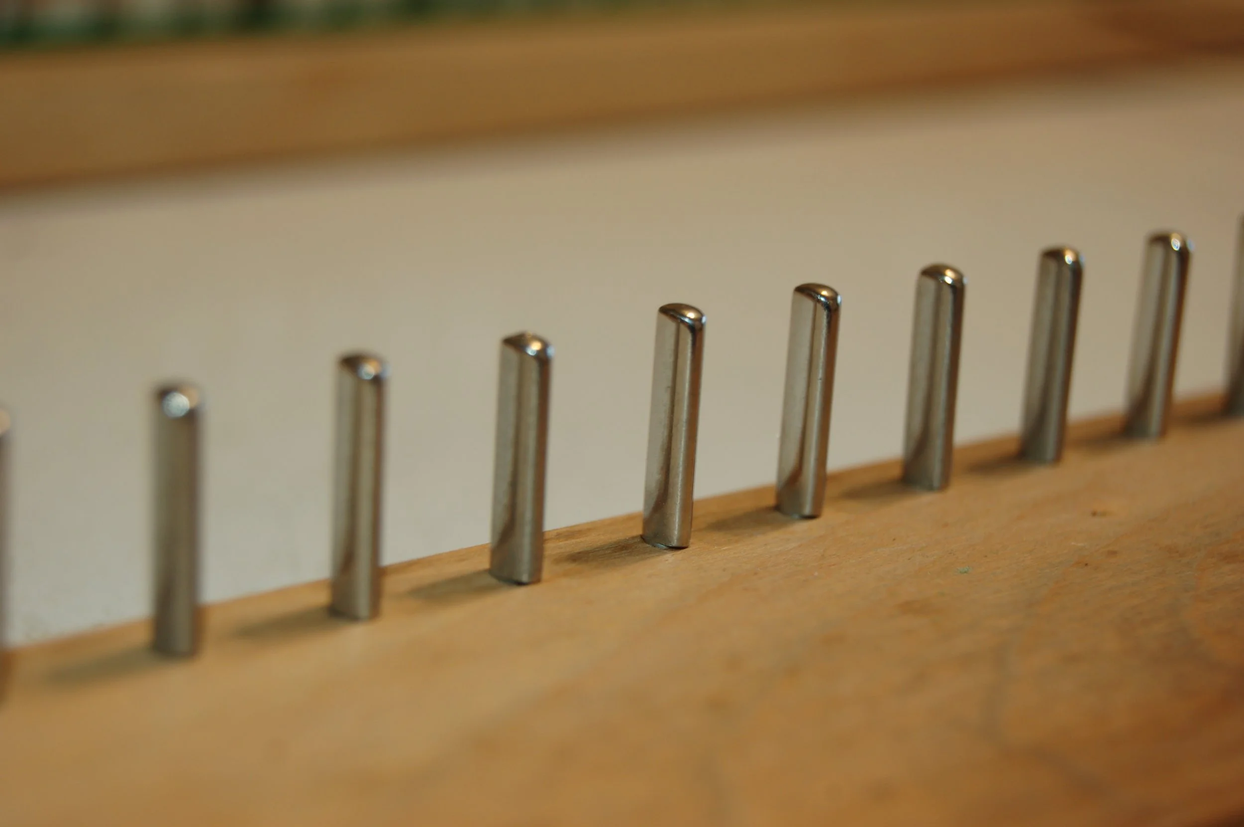  Guide pins back in place 