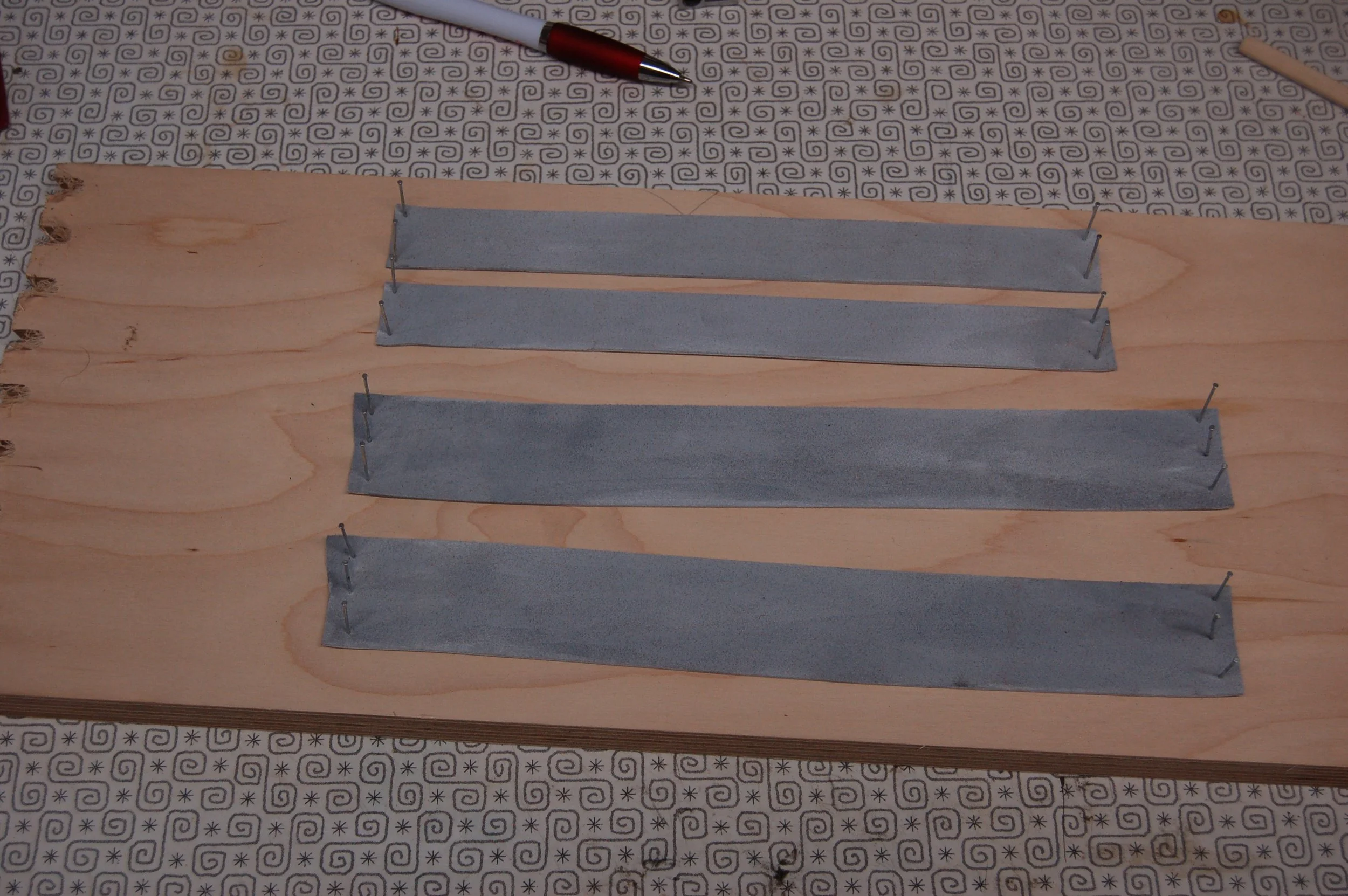  Pre-stretching the flap valves 