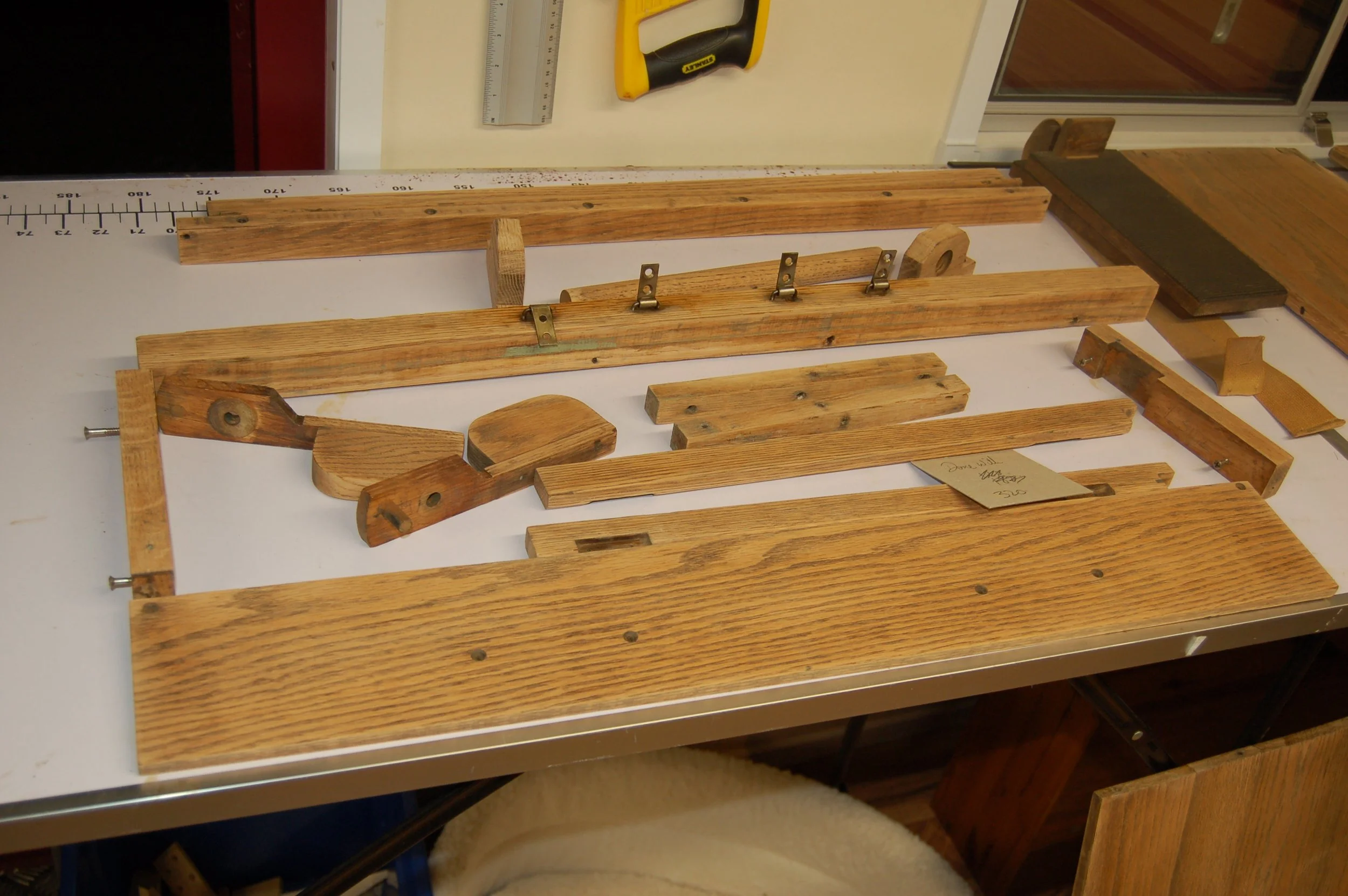  Case parts sanded 