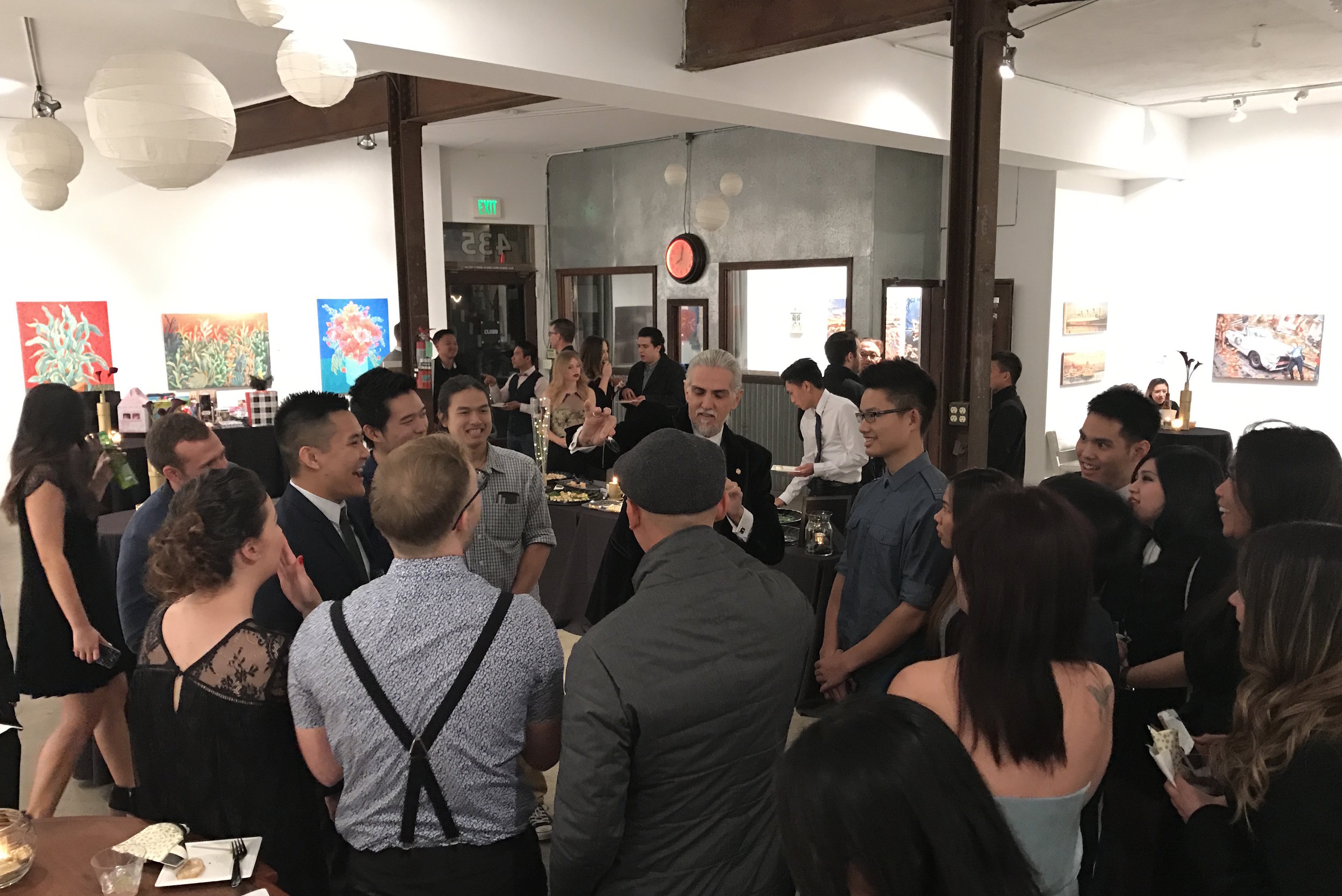  40th Birthday   Venue:  The Liberty Art Gallery &amp; Event Space, Long Beach   Illusionist:  Georges-Robert   Over The Moon Package: &nbsp;Full Design, Planning, &amp; Coordination 