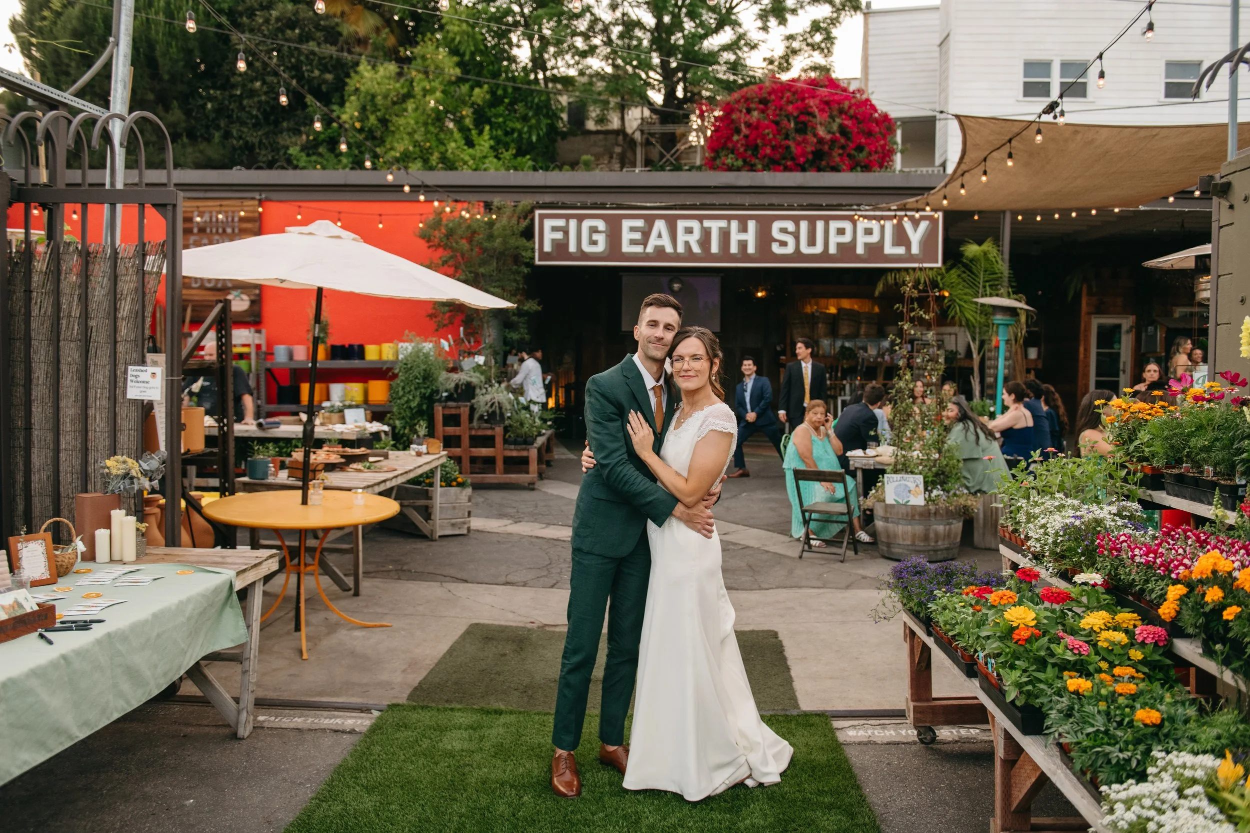  Fig Earth Supply wedding in Los Angeles, Unique space, plant lovers 