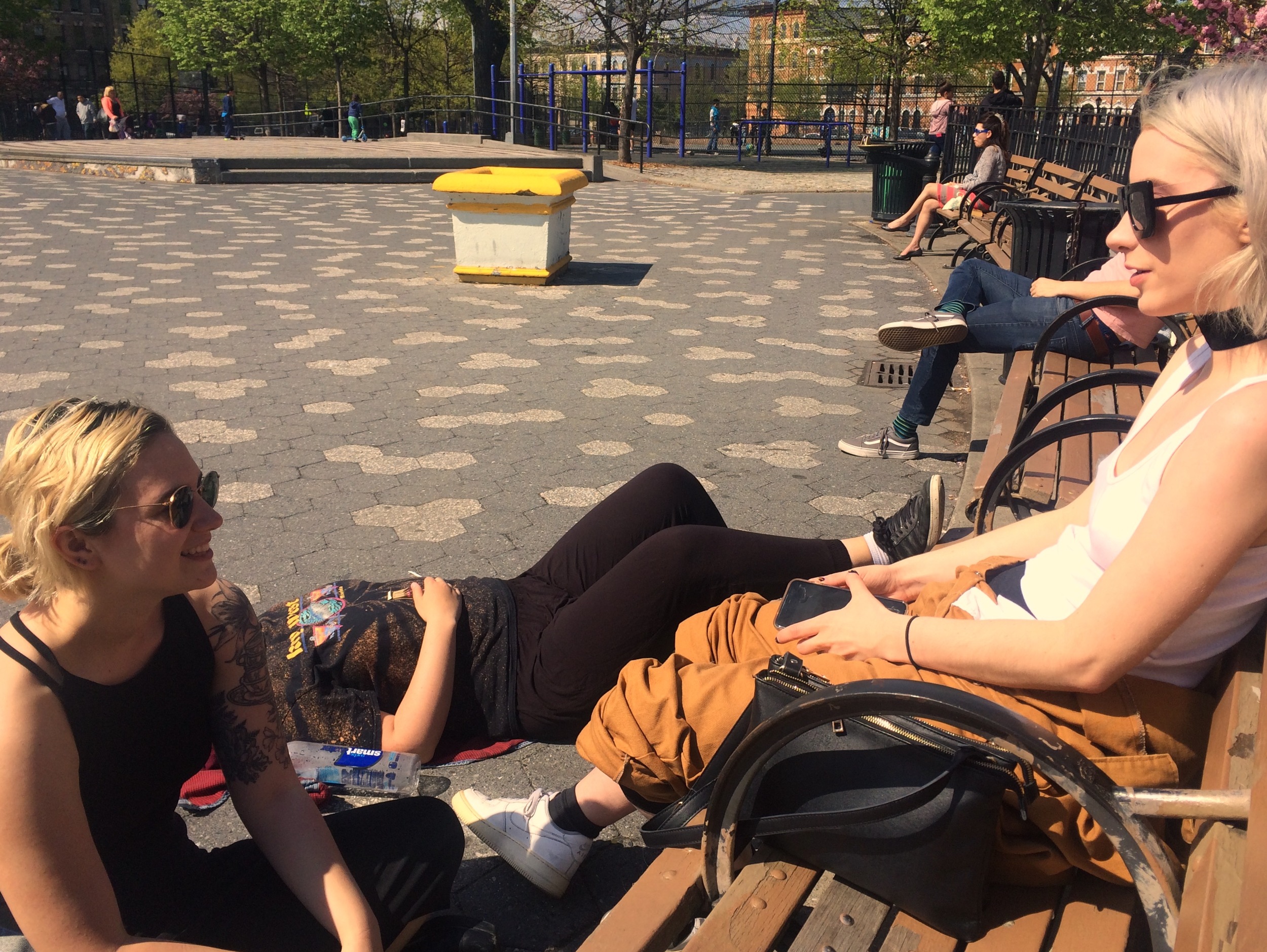 People watching at Maria Hernandez park is a favorite Sunday activity of mine.