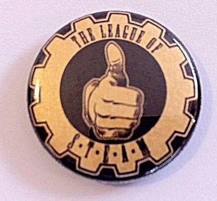Gold League Logo Button