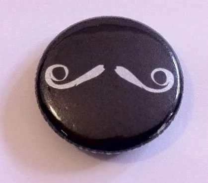 Mustache Button