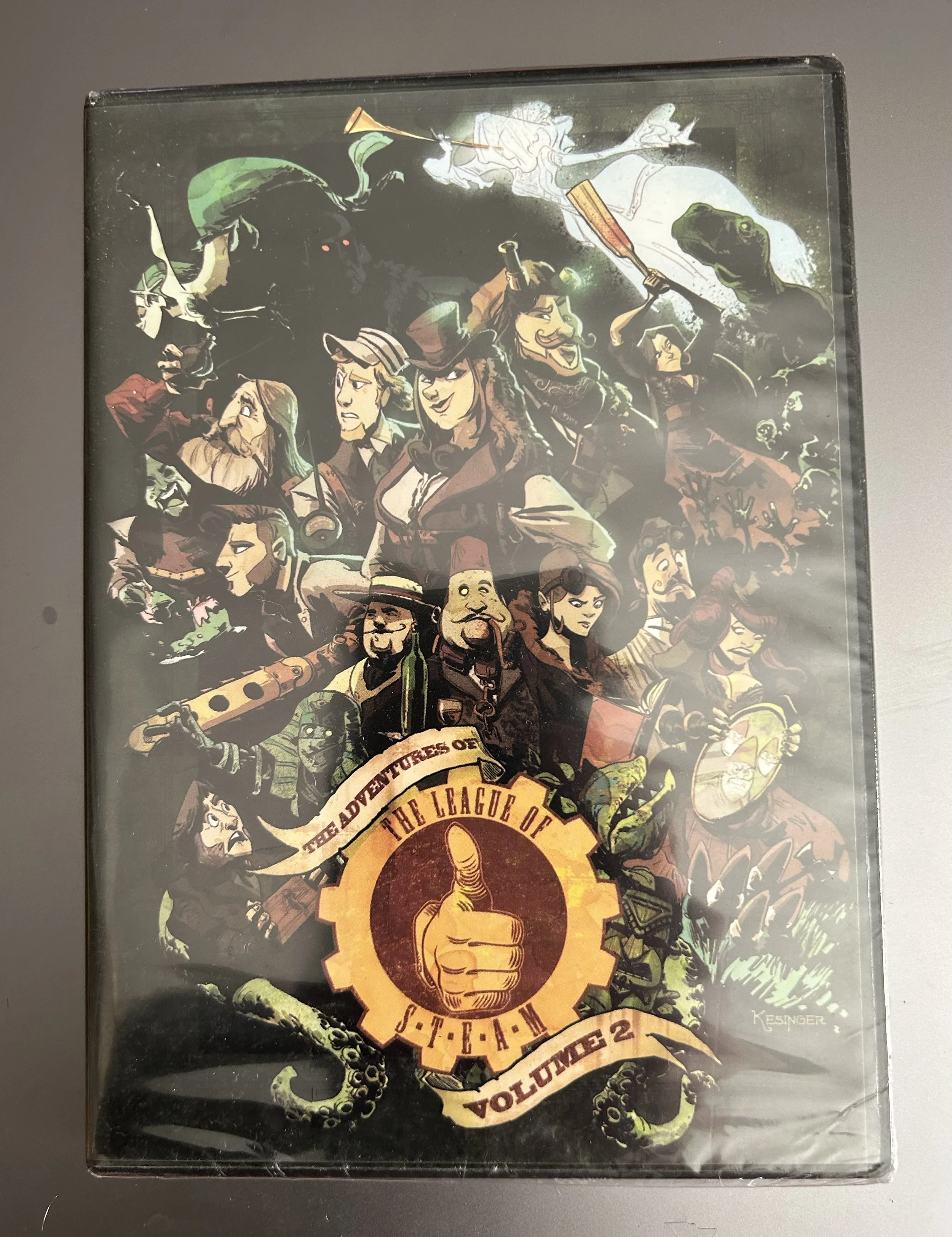The Adventures of the League of S.T.E.A.M. Volume Two DVD
